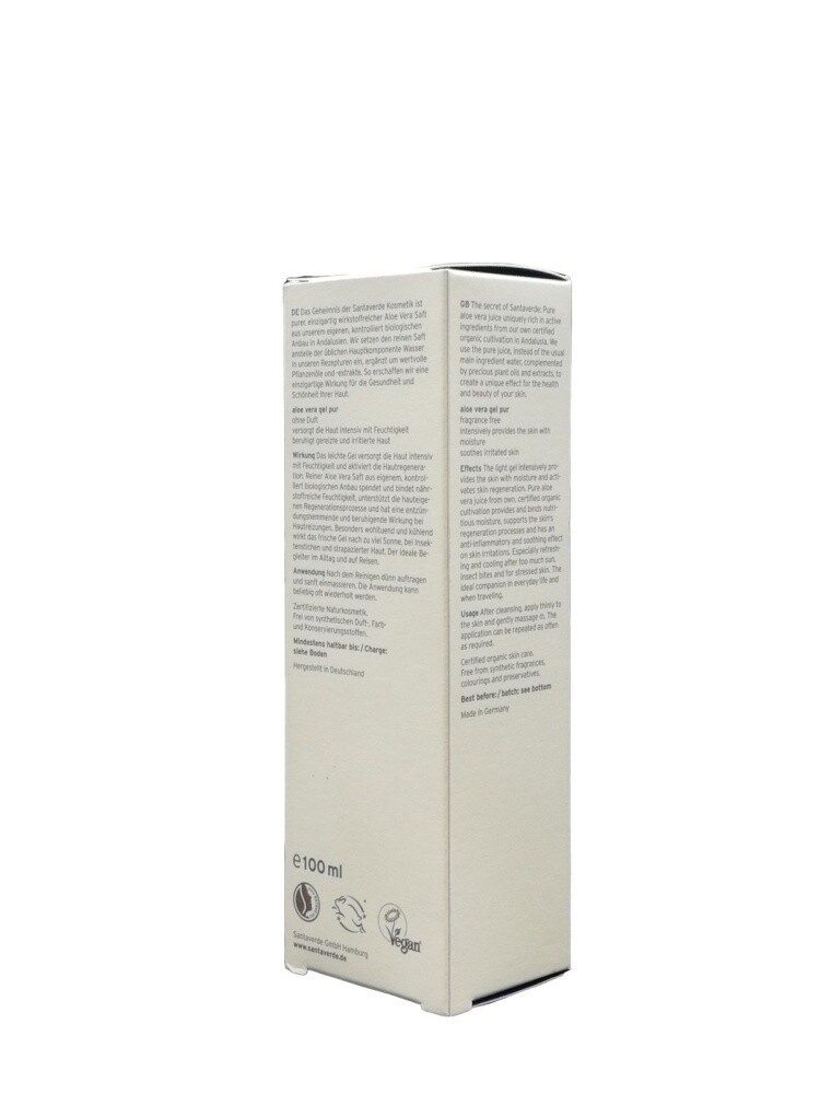 SANTAVERDE GmbH Hautpflegegel ALOE VERA GEL pur ohne Duft