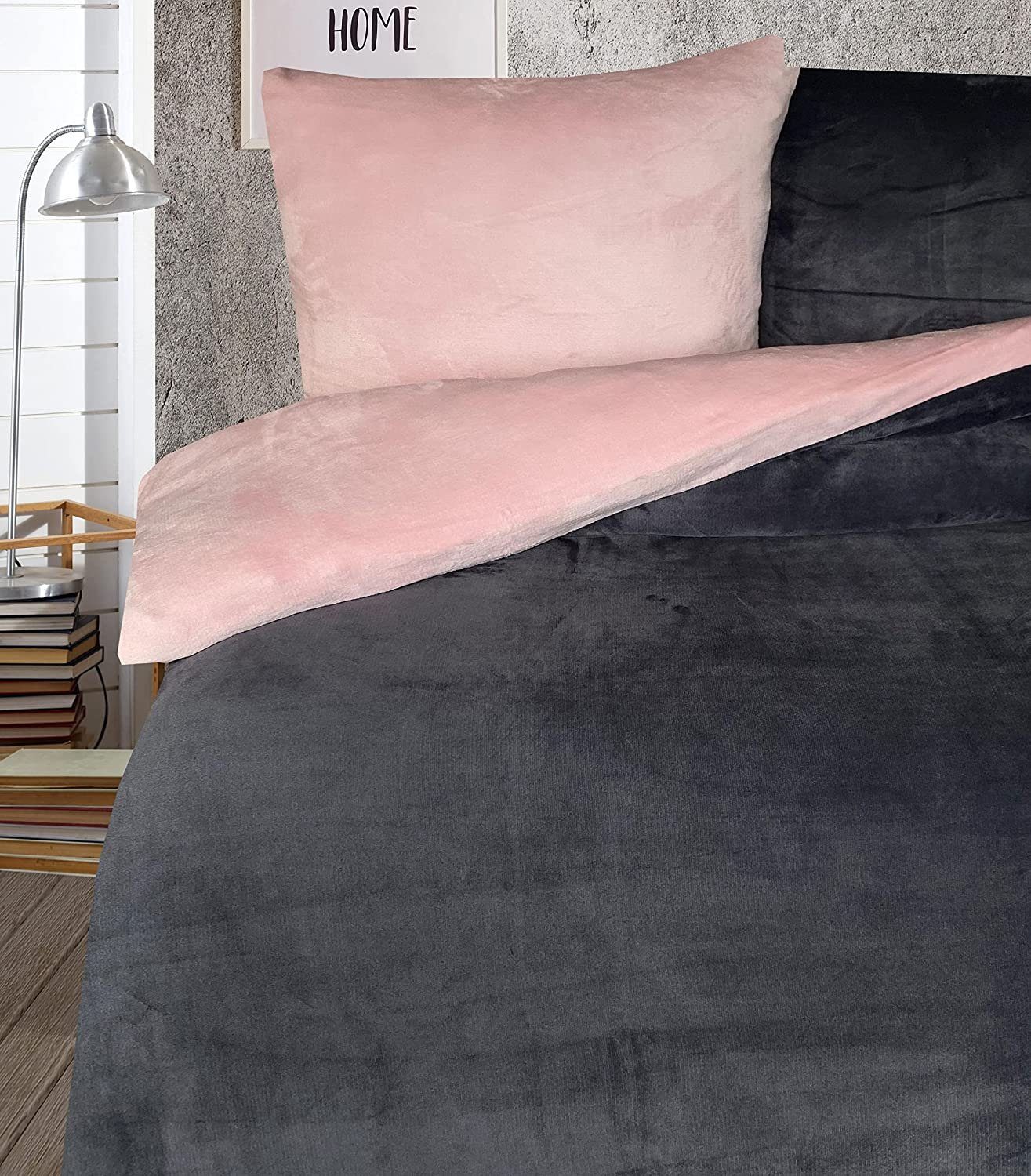 One Home Bettwäsche Winter Cashmere Touch, Fleece, 4 teilig, flauschig warm günstig online kaufen