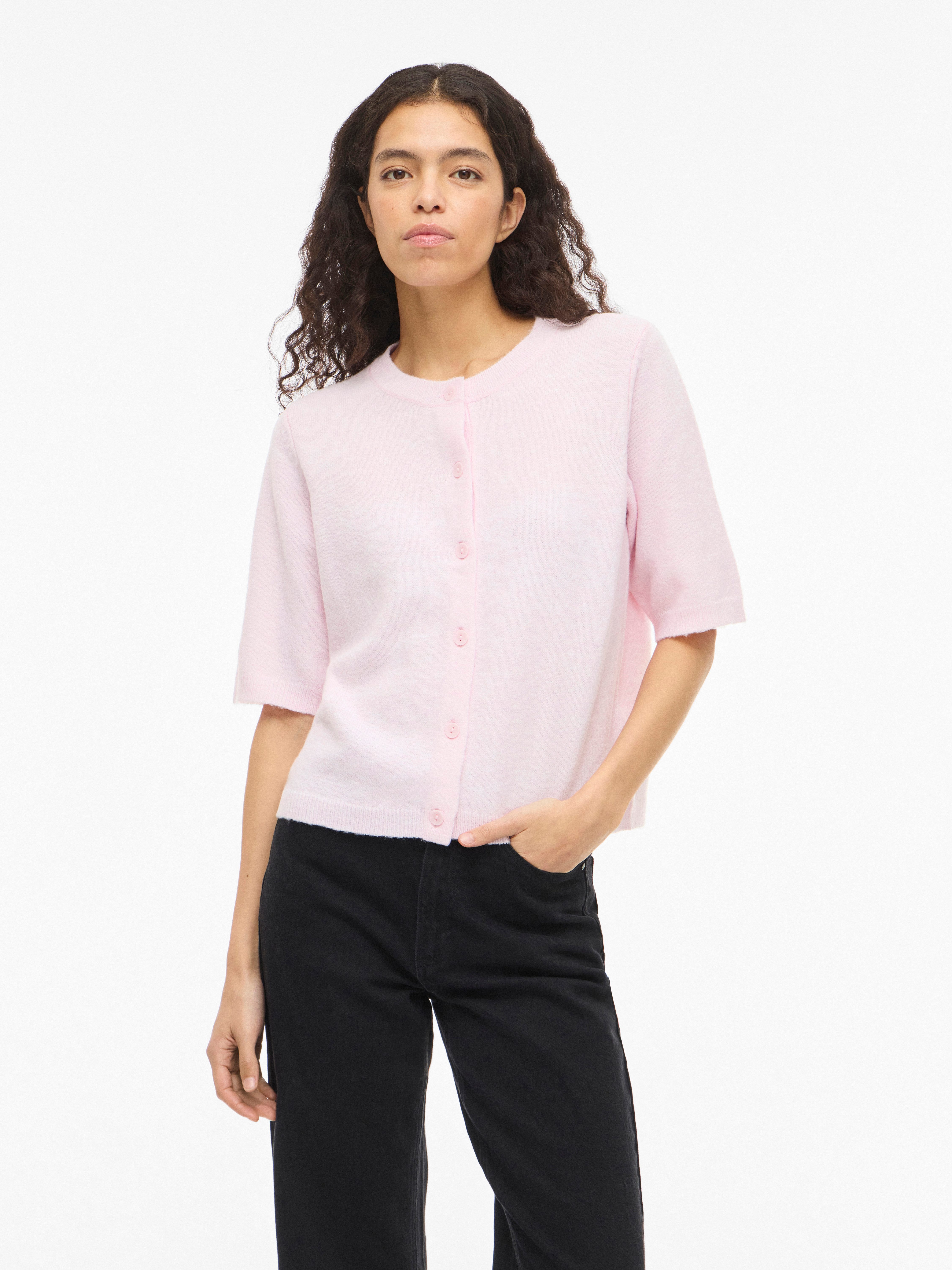 Vila Strickjacke VILIGA 2/4 O-NECK KNIT CARDIGAN - NOOS günstig online kaufen