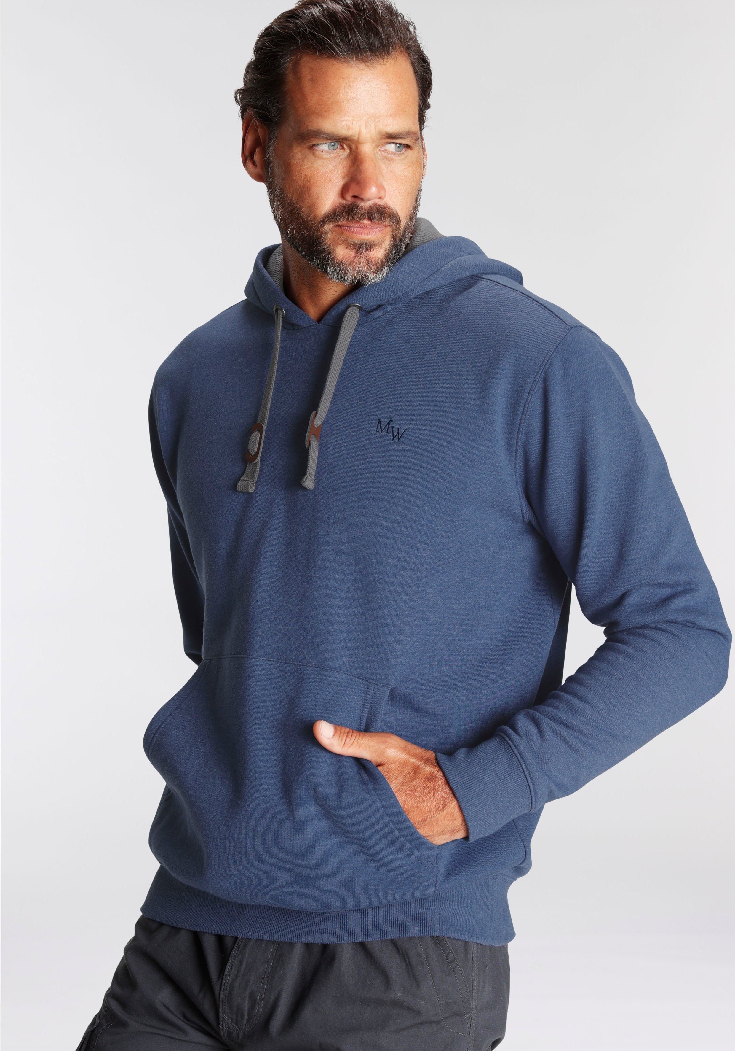 Man's World Kapuzensweatshirt lange Ärmel, lockere günstig online kaufen