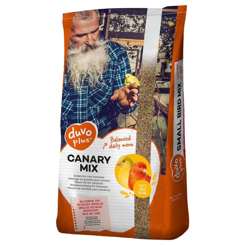DUVO+ Kanarien Mix 20 kg, Nassfutter für: Vogel