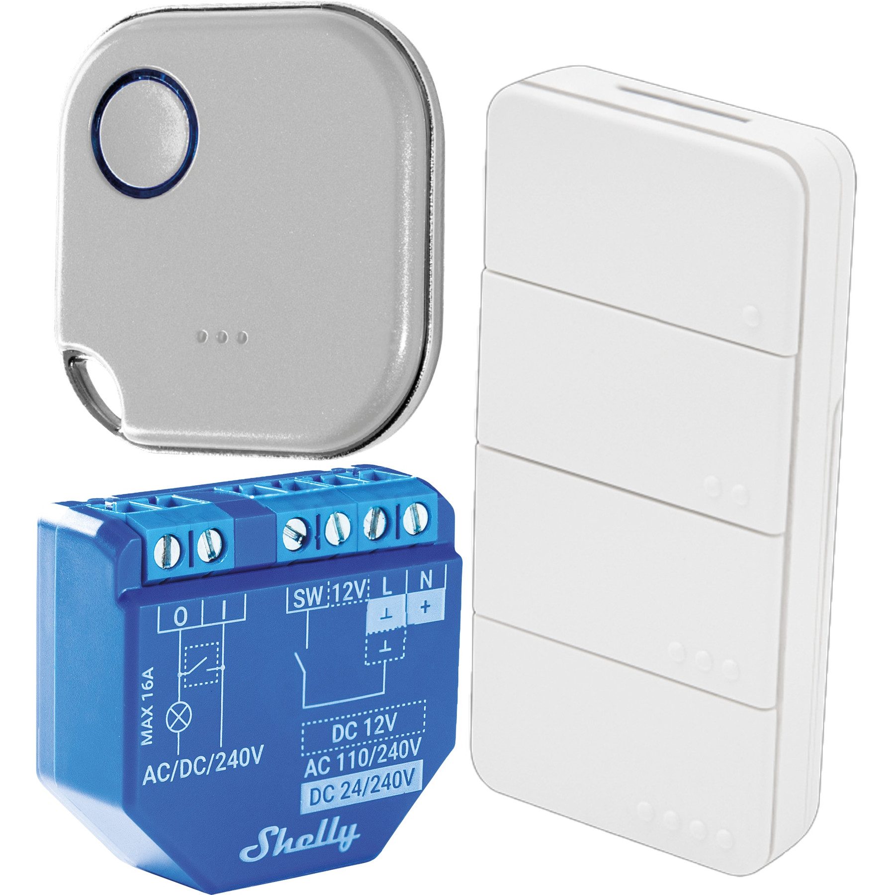 SHELLY Einzelgarage Automatisierung Starter Kit Smart-Home Starter-Set