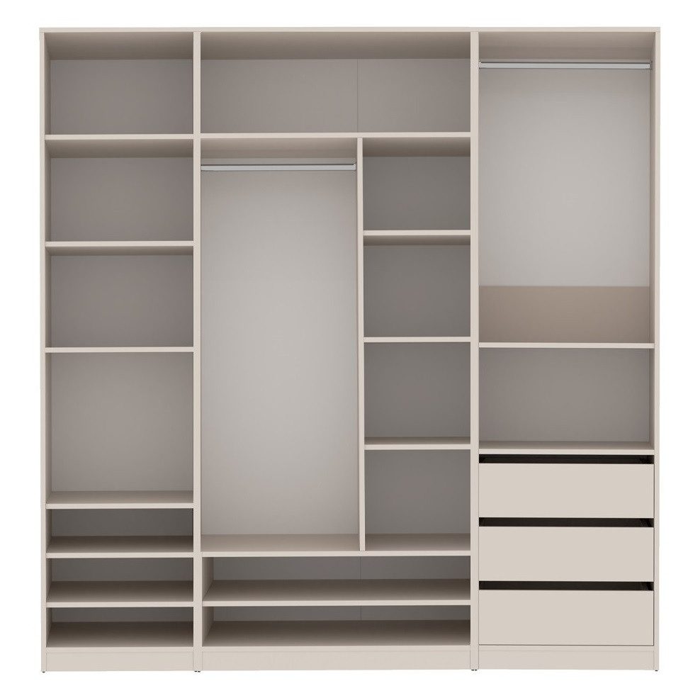 Marmex Möbel Garderobenschrank TRES SET E offener Kleiderschrank 2 Kleiders günstig online kaufen