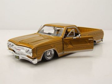 Maisto® Modellauto Chevrolet El Camino Lowrider 1965 gold Modellauto 1:24 Maisto, Maßstab 1:24