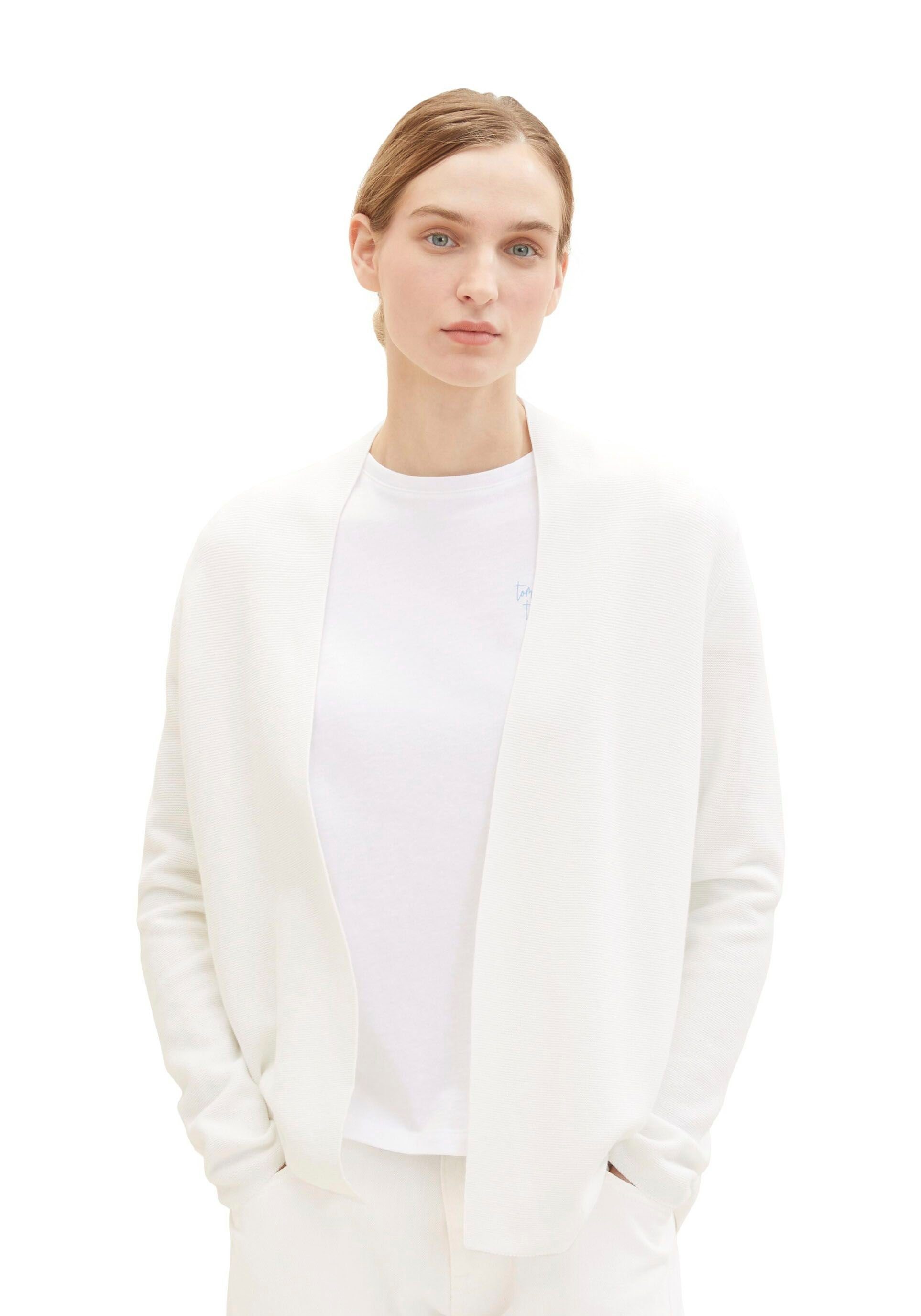 TOM TAILOR Cardigan mit feiner Struktur günstig online kaufen