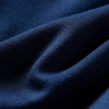 vidaXL A-Linien-Kleid Kinderkleid mit Langen Ärmeln Marineblau 92