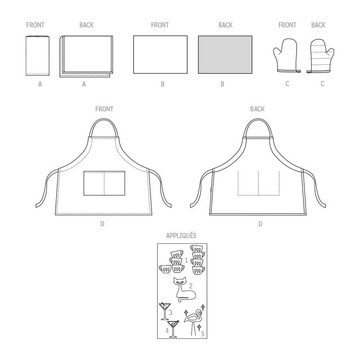 McCall's Kreativset McCall's® Papierschnittmuster Küchenutensilien & S