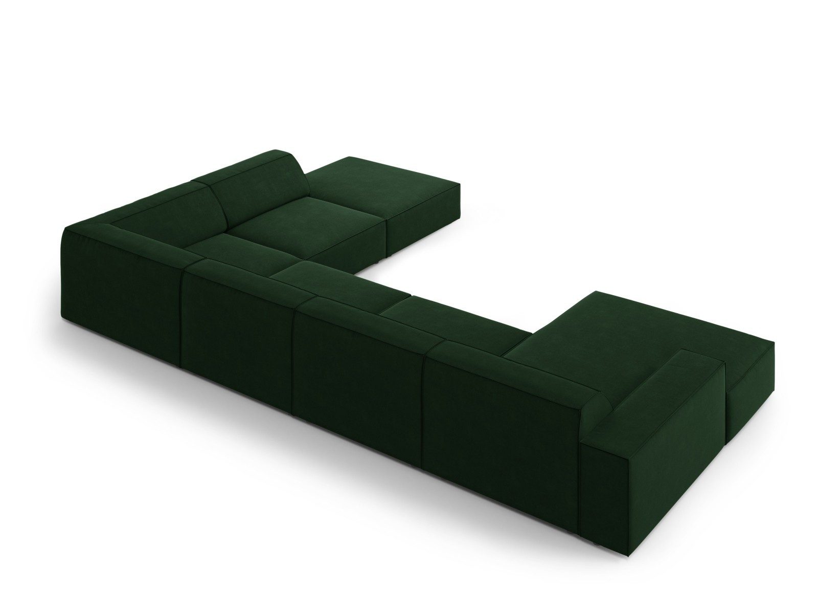 Micadoni Ecksofa Jodie, Panorama 7-Sitzer günstig online kaufen