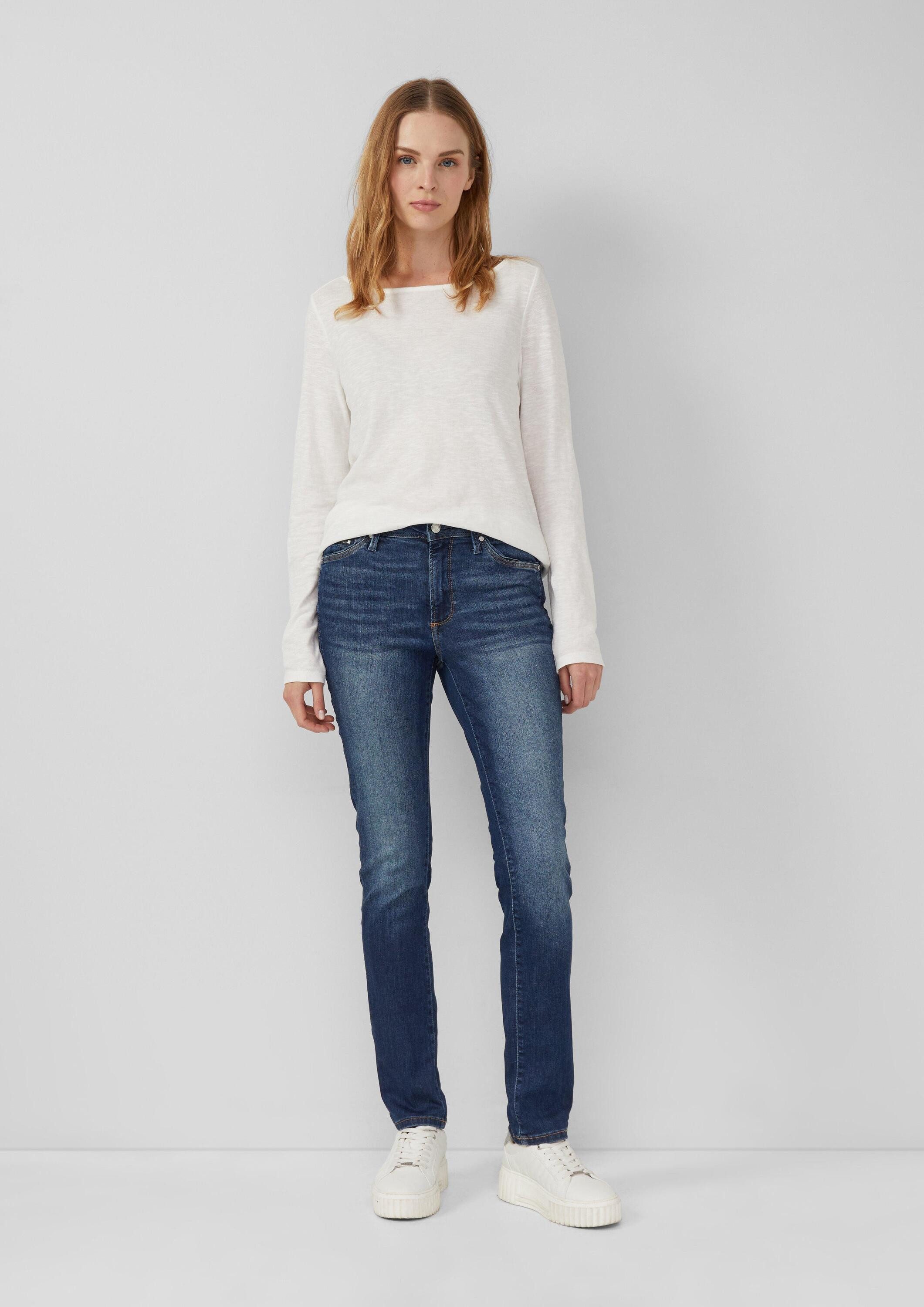 s.Oliver Slim-fit-Jeans Jeans-Hose BETSY Jeans Betsy / Mid Rise / Slim Fit