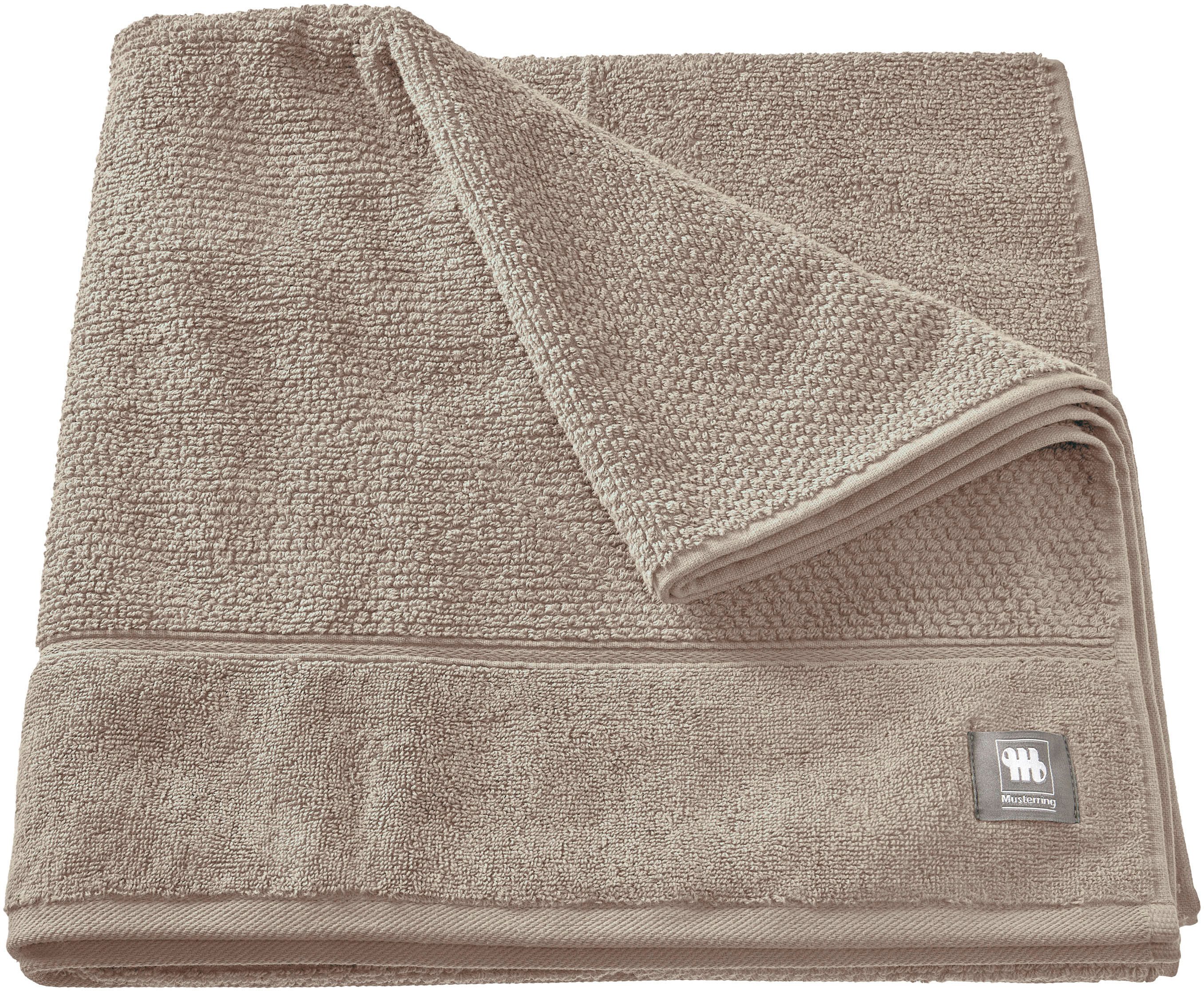 Musterring Badetuch Solid, Frottee (1-St), hautschmeichelnde Airtouch Qualität