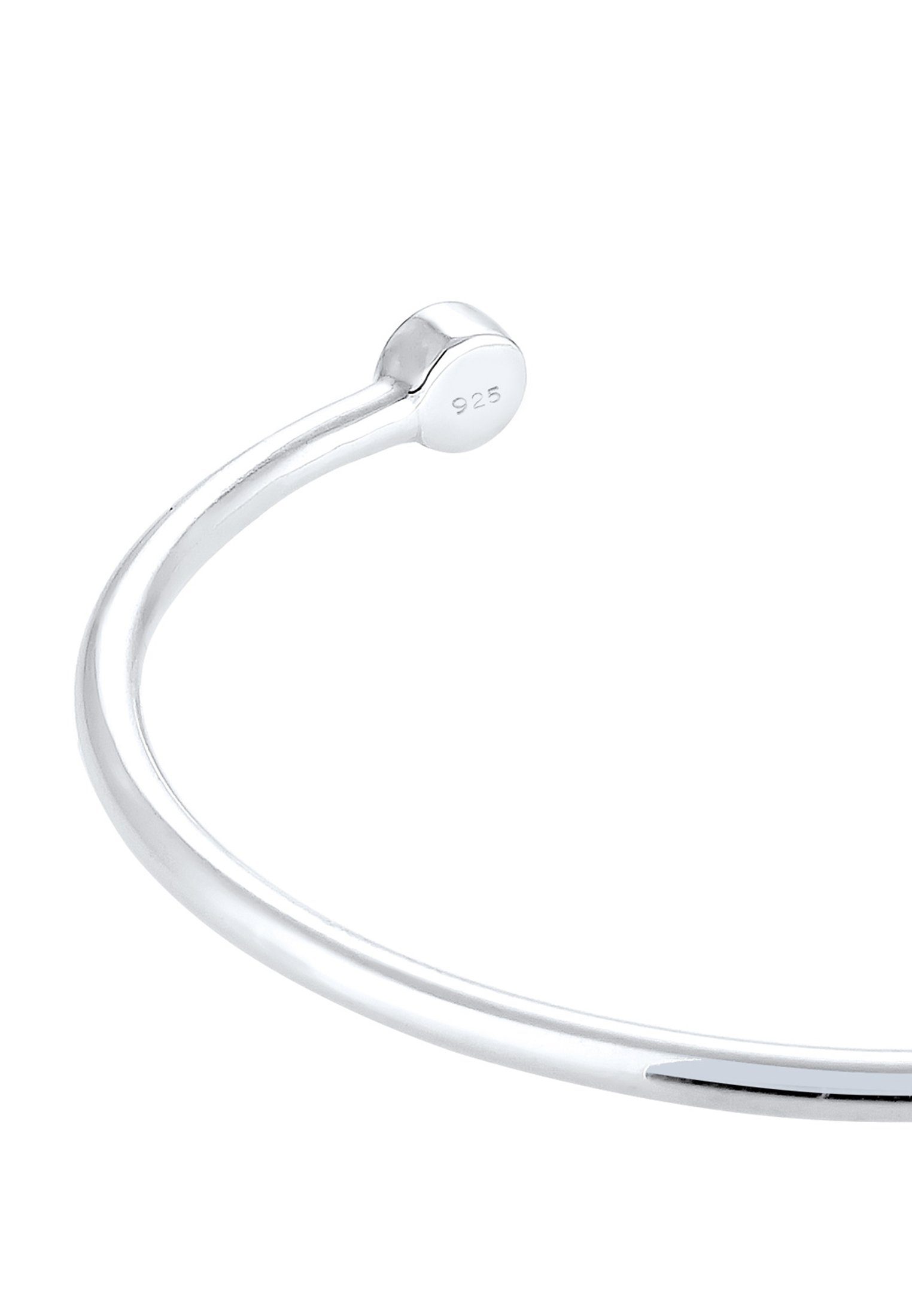 Elli Armreif Armreif Weiß 925 Sterling Silver, mit Kristallen von Swarovski®