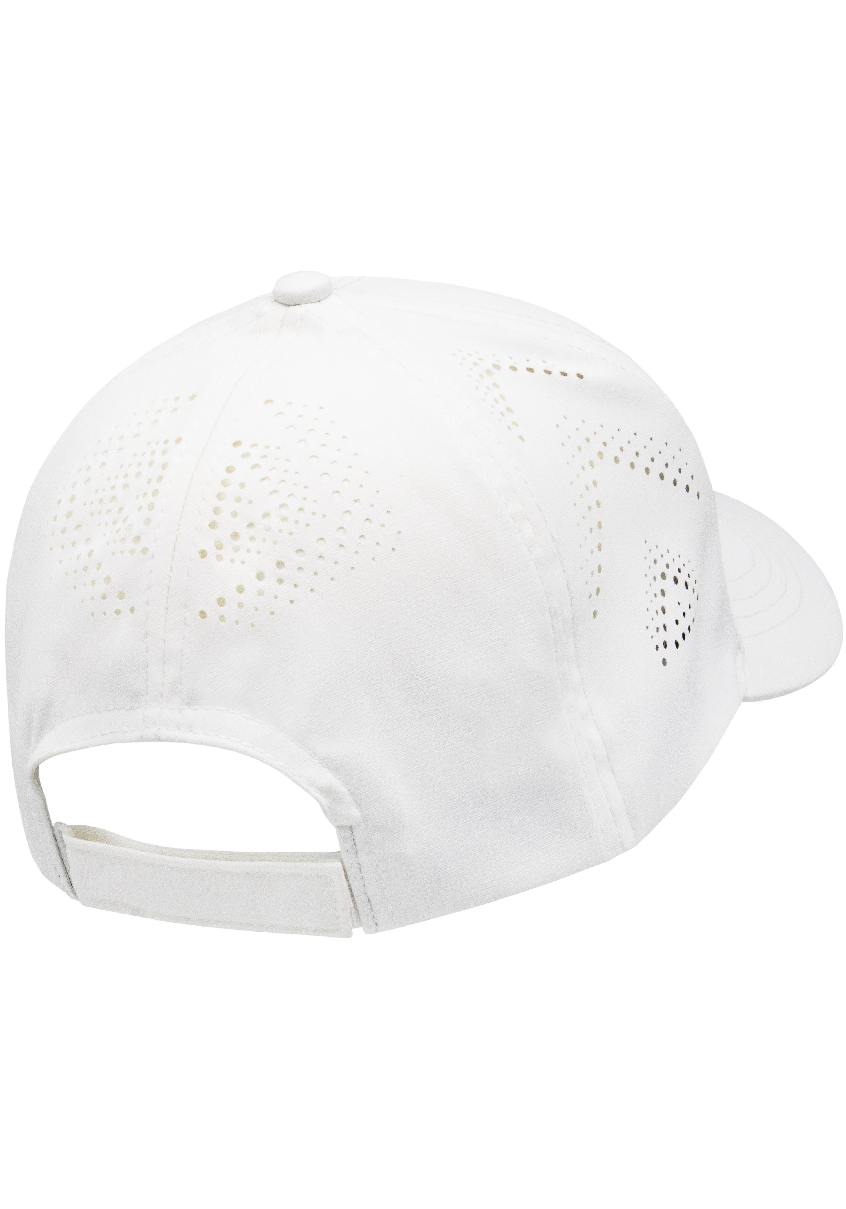 chillouts Baseball Cap Philadelphia Hat, UPF50+ Cap Klettverschluß, mit weiß
