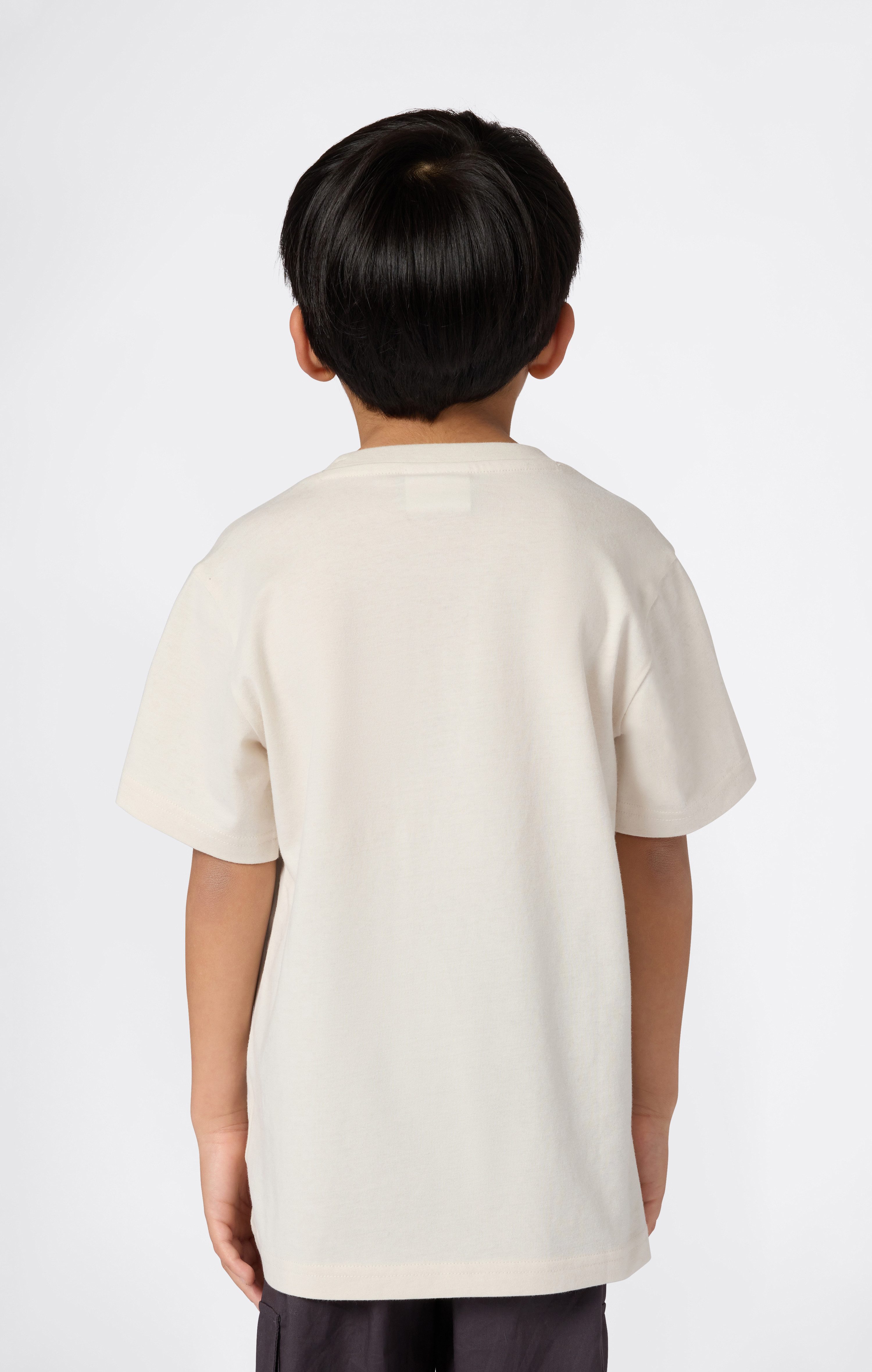 Champion T-Shirt ICONS TONAL Crewneck T-Shirt with Large Logo mit großem Logo, Kurzarm, aus Baumwolle