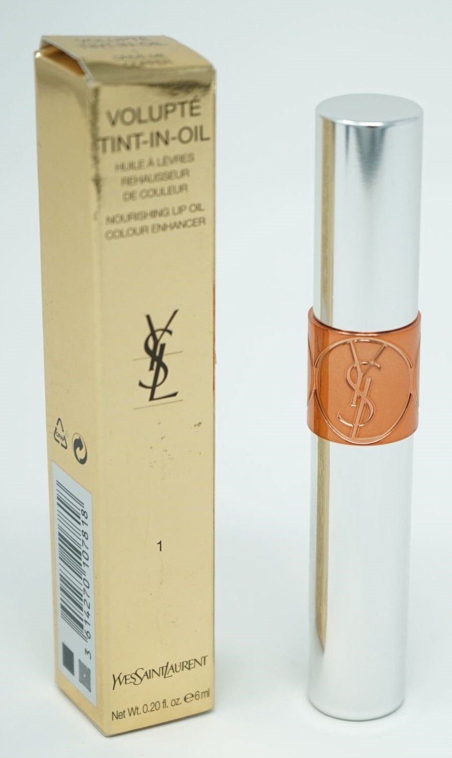 Ralph Lauren YVES SAINT LAURENT Lippenstift Yves Saint Laurent Volupte Tint-in-Oil Lip Oil 1 Drive Me Copper