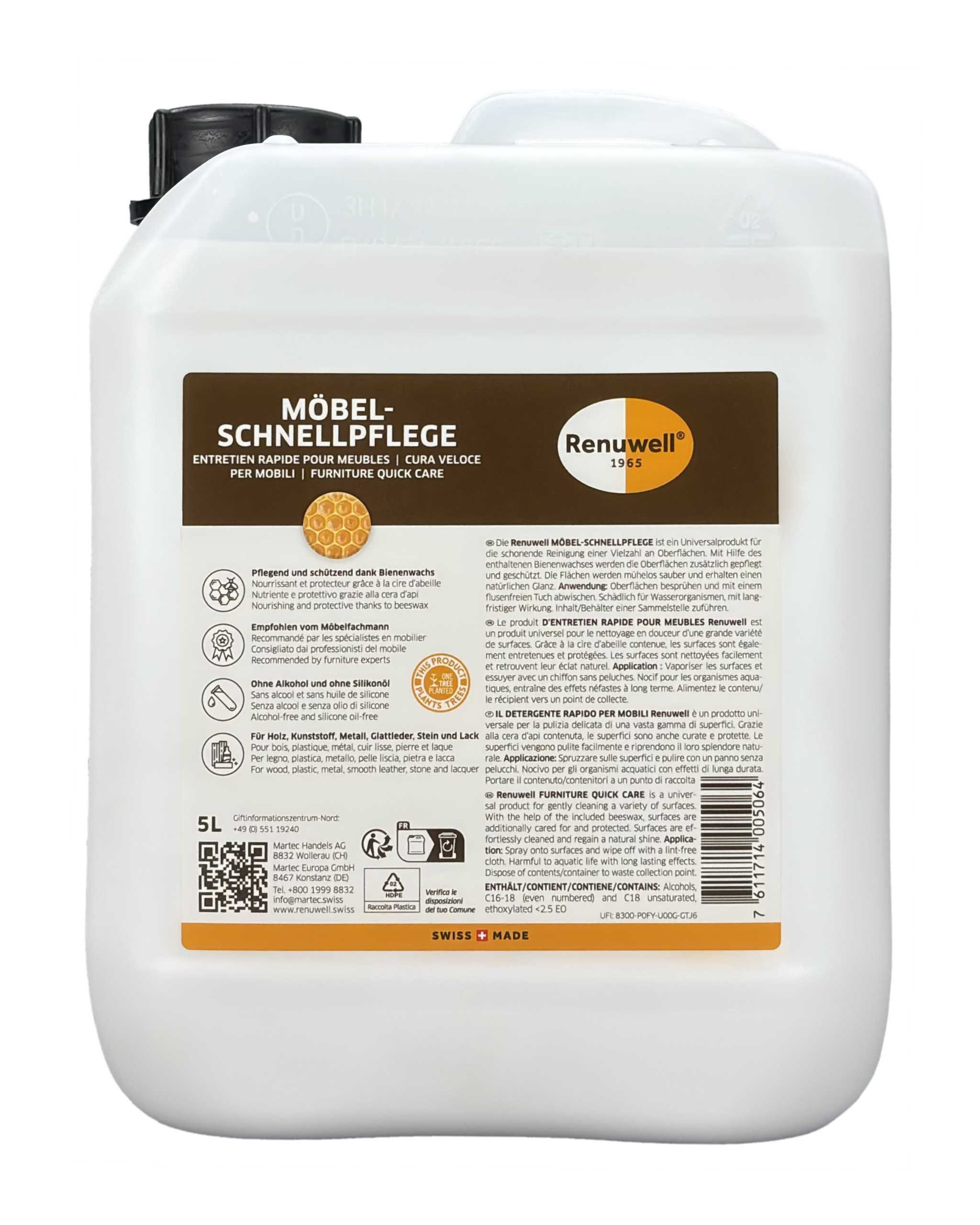 Renuwell Renuwell Möbel-Schnellpflege Möbelreiniger