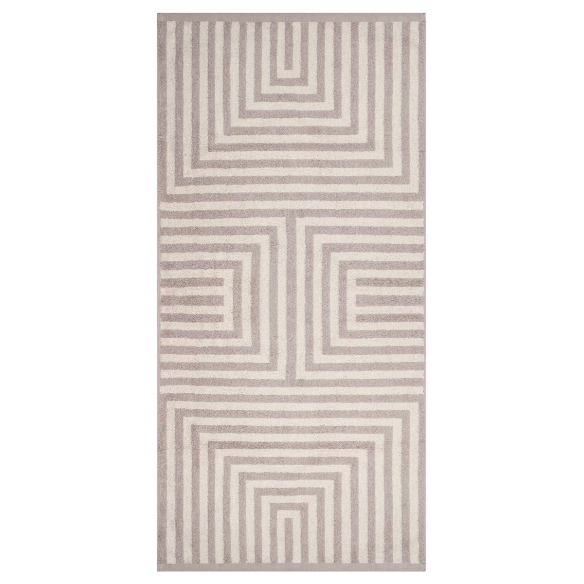 ROSS Handtuch Set Grafik, Frottee (Spar-Set, 6-St), 4 X Handtuch 2 X Duschtuch im Set - Baumwolle - Saugstark