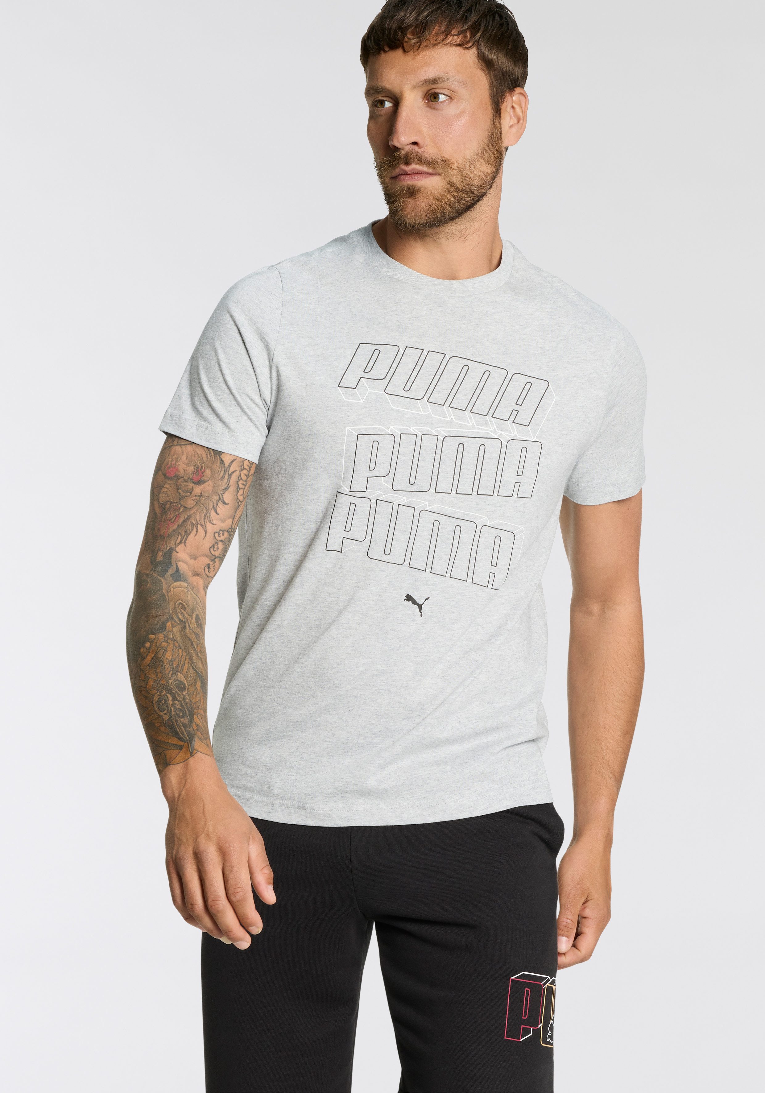 PUMA T-Shirt ESS LOGO LAB HOG günstig online kaufen