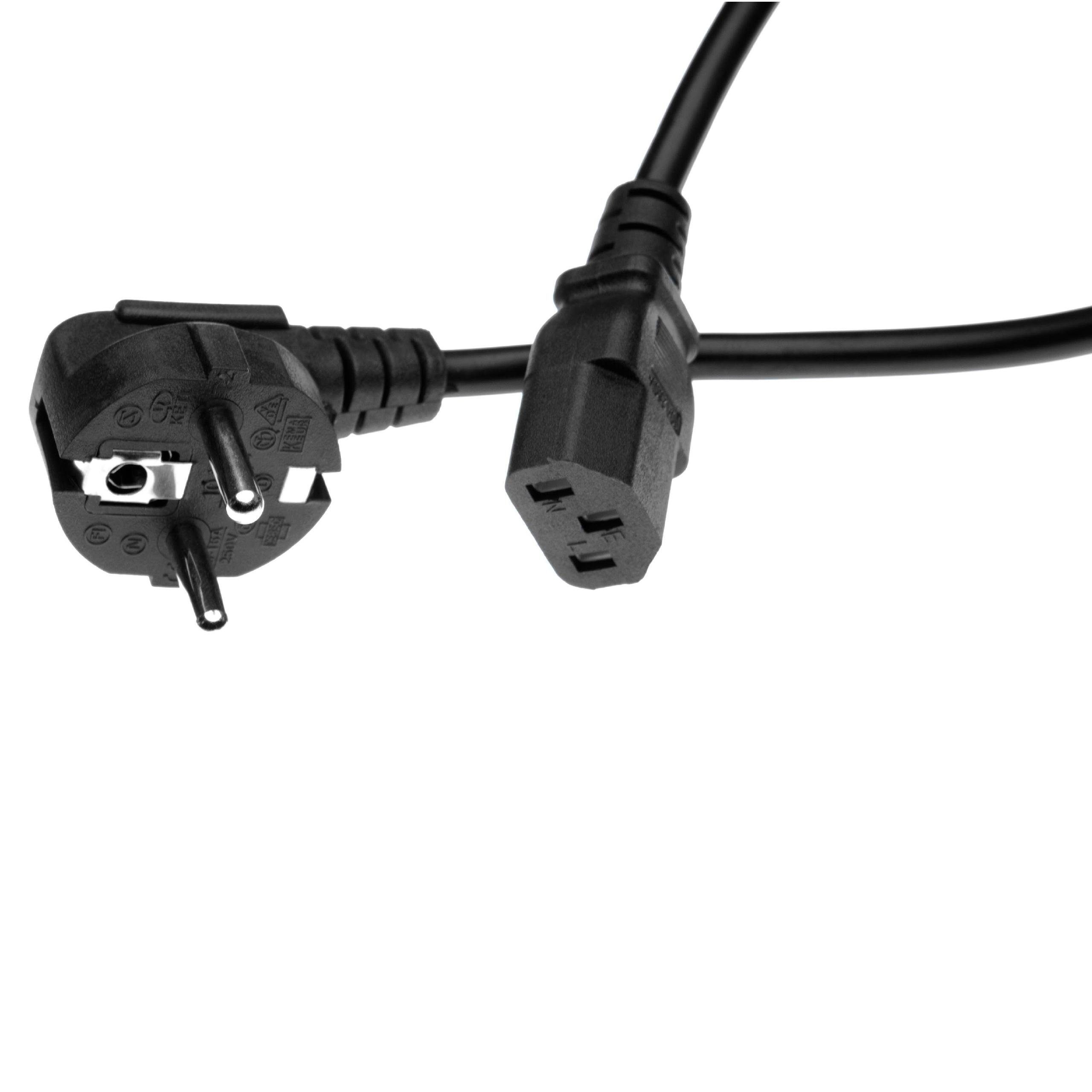 vhbw für Computer Stromkabel, (120.0 cm)
