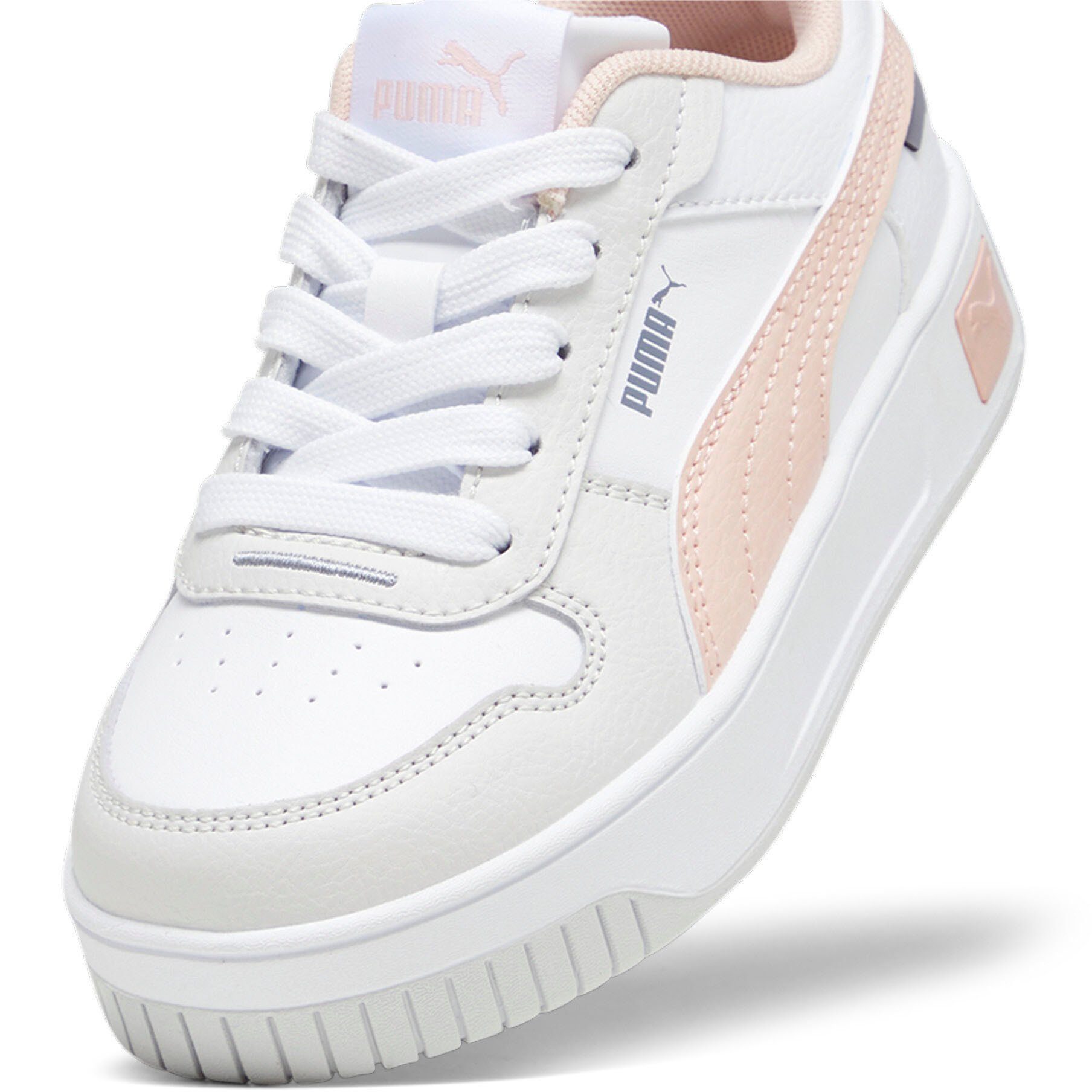 PS Gray Dust-Feather CARINA STREET PUMA PUMA White-Rose Sneaker