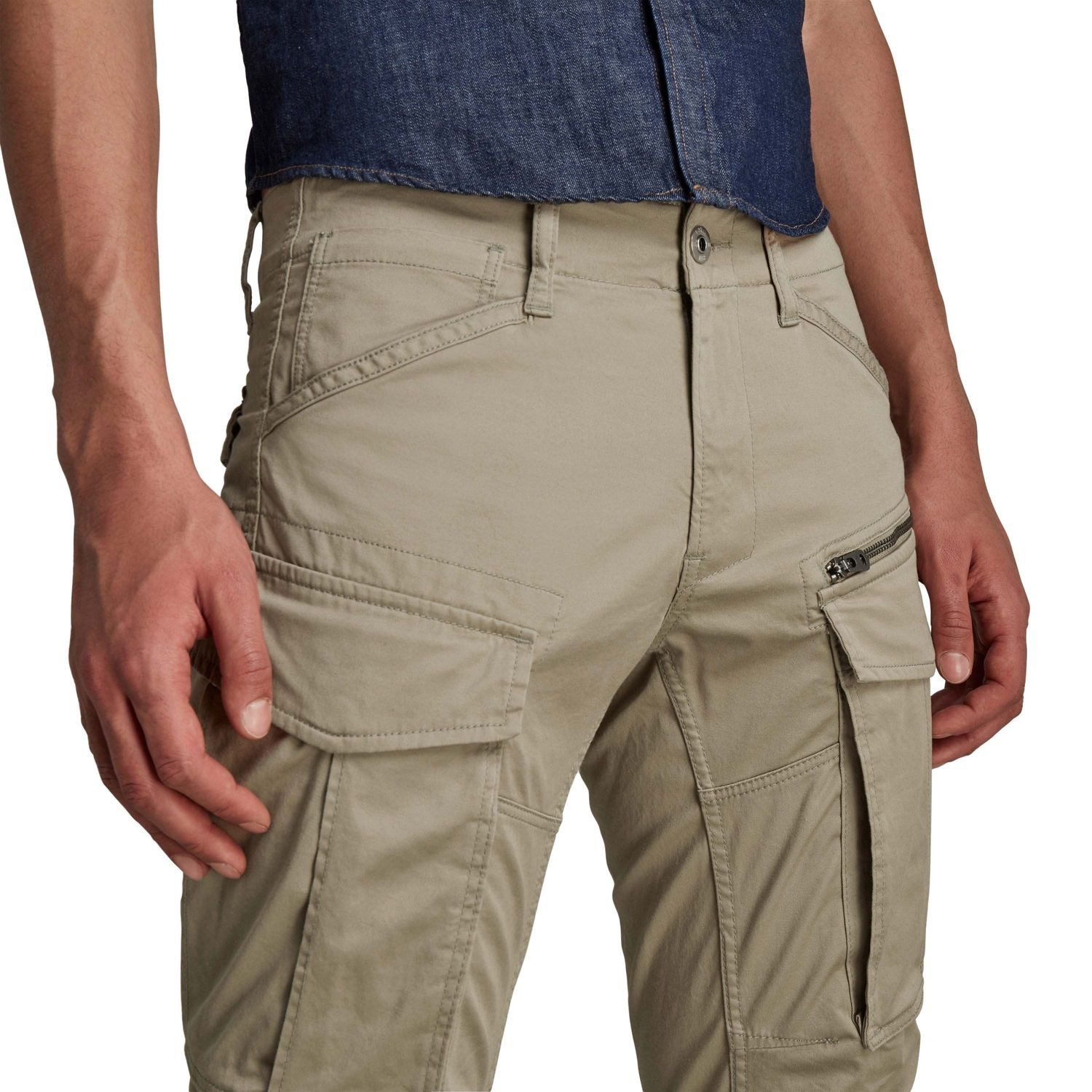 G-STAR Cargohose ROVIC ZIP 3D STRAIGHT TAPERED mit Stretch