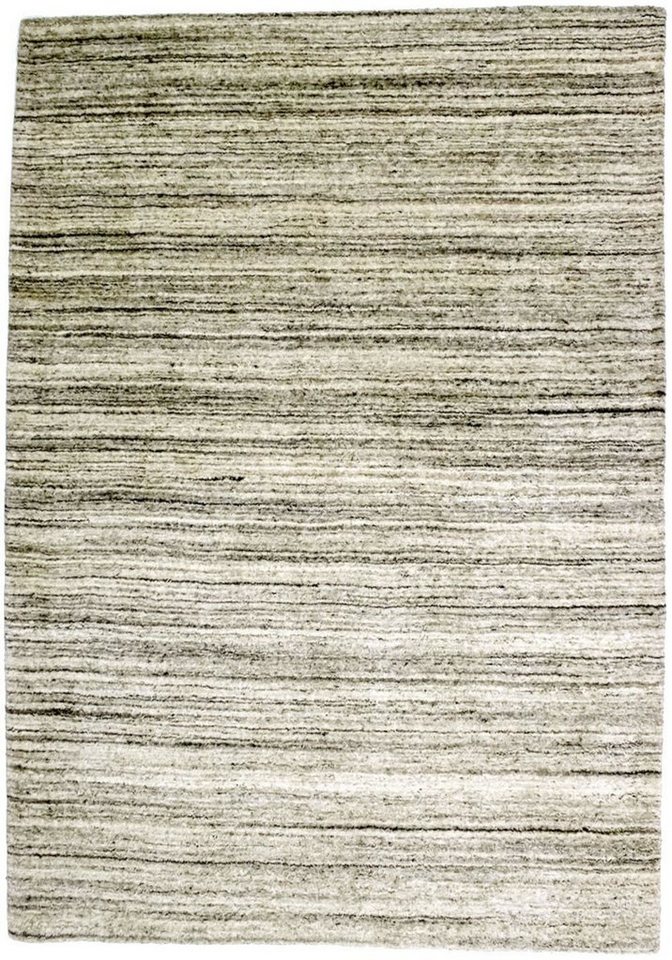 Wollteppich »Gabbeh Teppich handgetuftet mehrfarbig«, morgenland, rechteckig, Höhe 14 mm, Kurzflor-HomeTrends