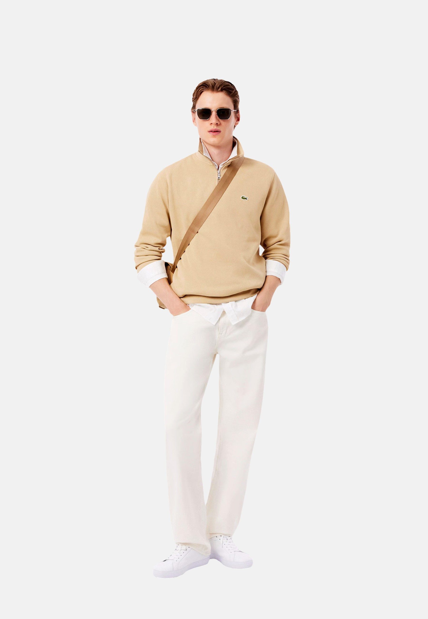 Lacoste Troyer Sweatshirt Pullover Troyer (1-tlg)