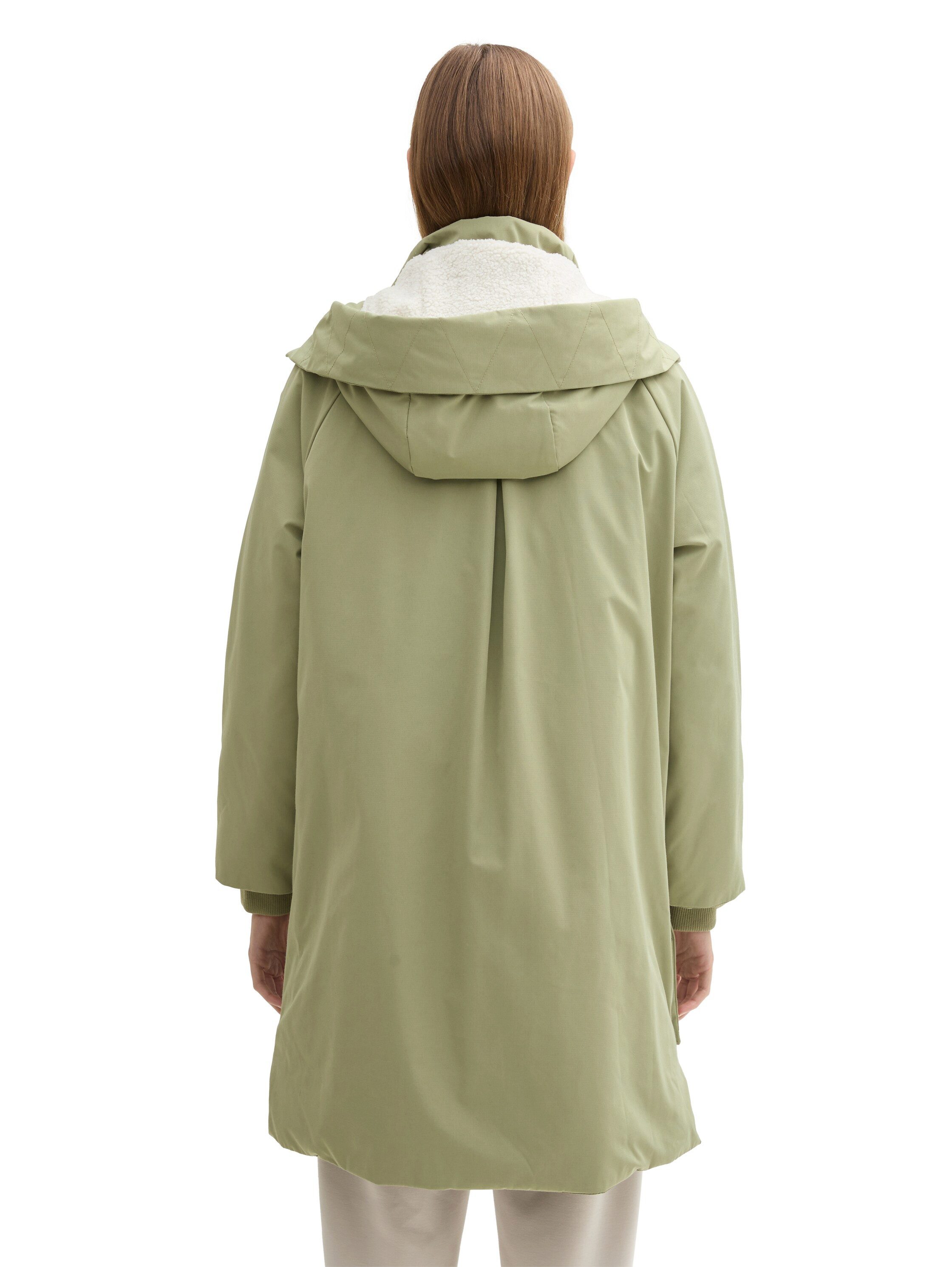 TOM TAILOR Denim Winterjacke mit Kapuze günstig online kaufen