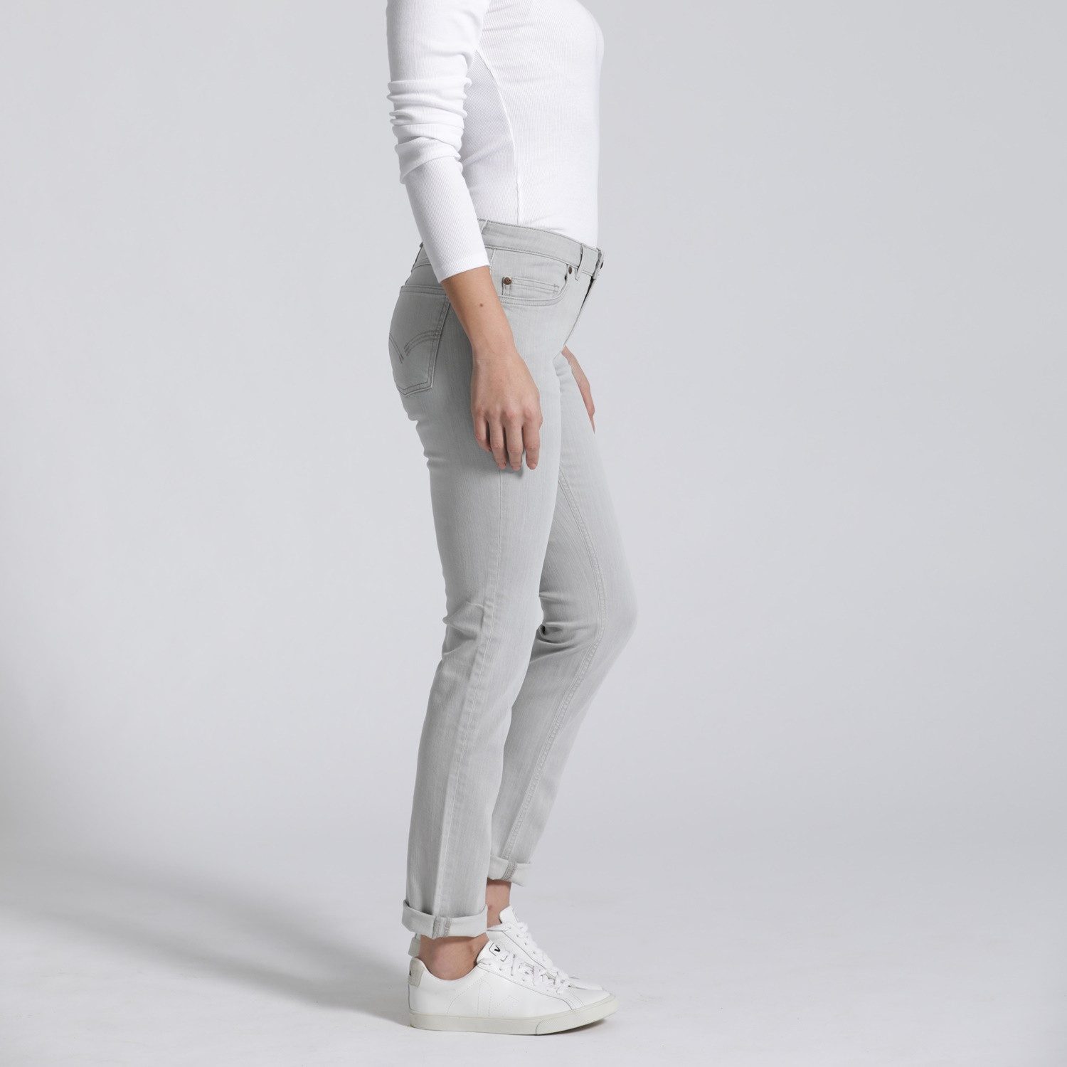 Feuervogl 5-Pocket-Jeans fv-Sve:nja, Slim Fit, Medium Waist, Damenjeans 5-Pocket-Style