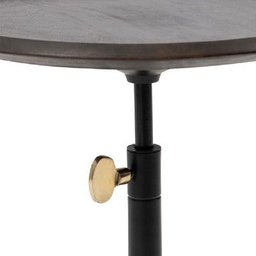 Rivièra Maison Beistelltisch Beistelltisch Capri End Table Schwarz (40cm)