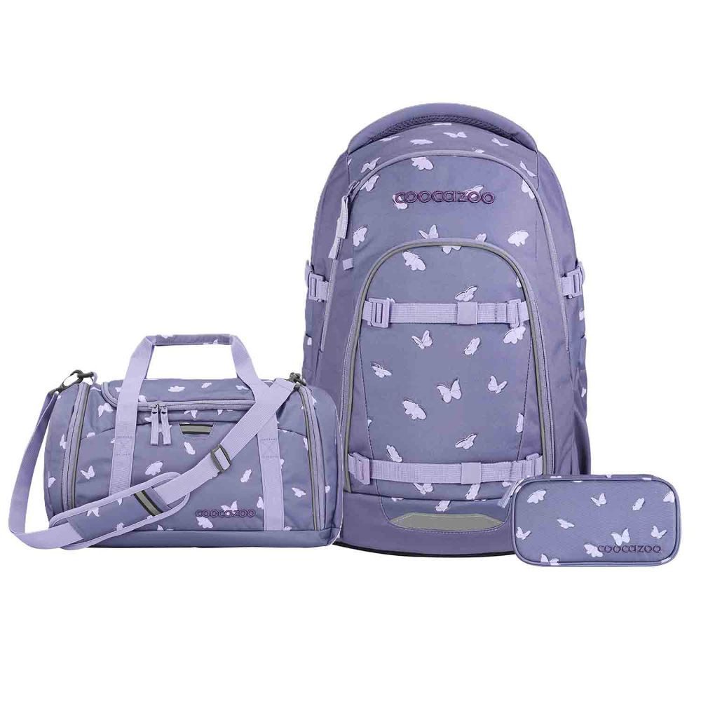 coocazoo Schulrucksack MATE (3tlg., inkl. Schlamperbox und Sportttasche)