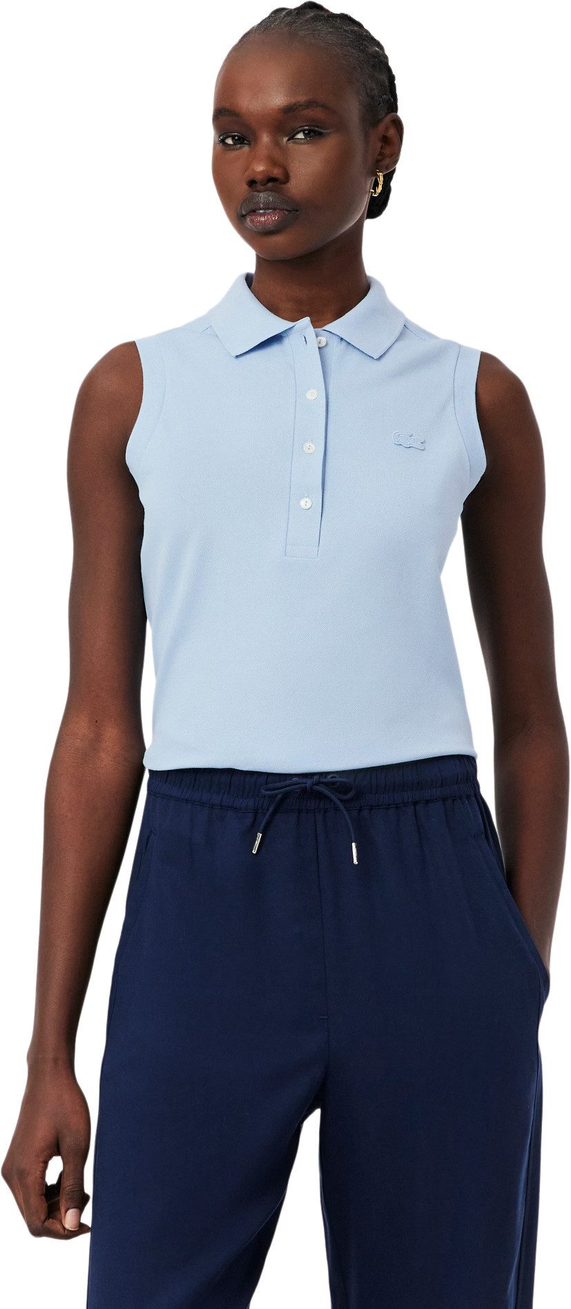 Lacoste Poloshirt LACOSTE Damen Poloshirt ohne Ärmel