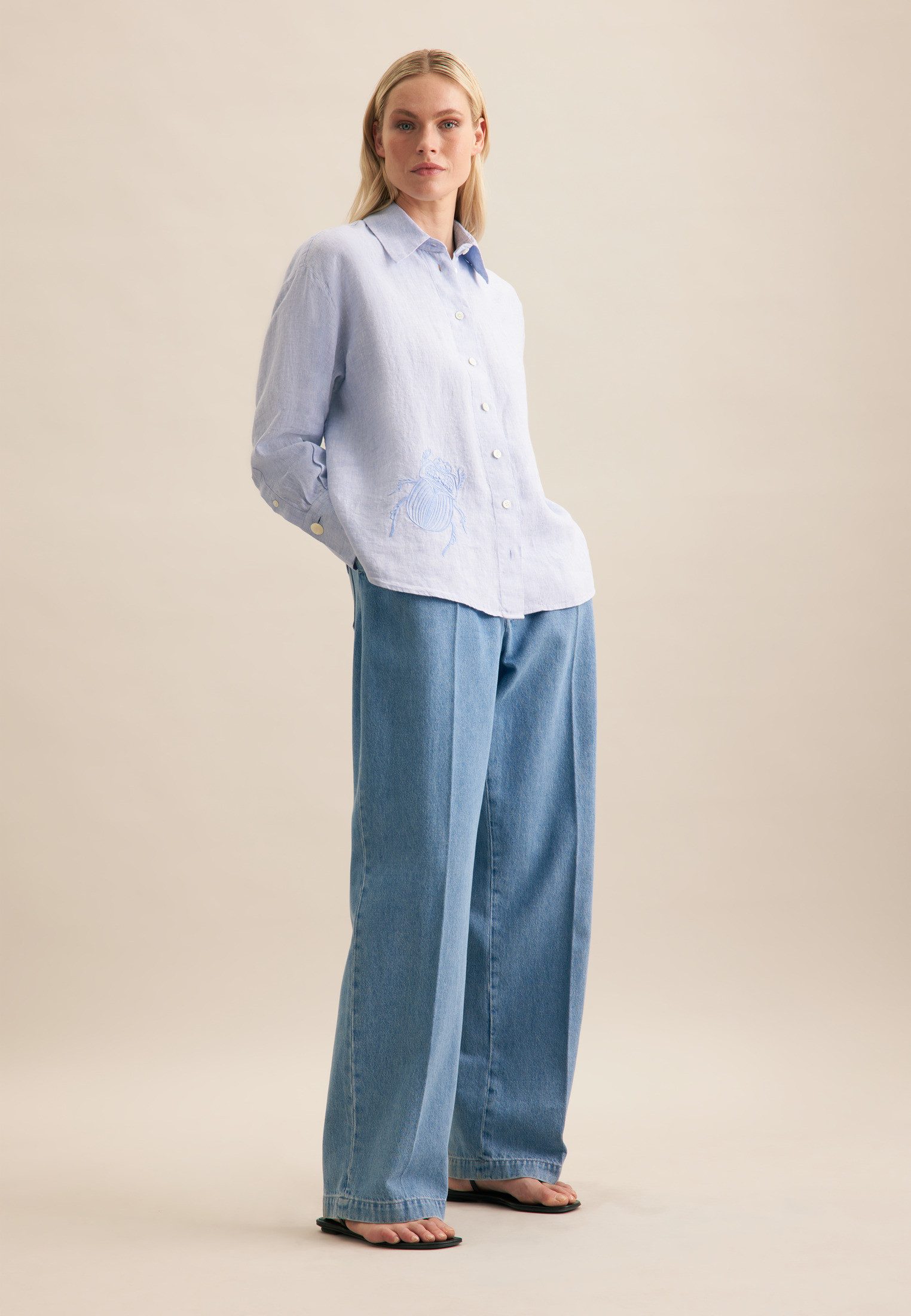 seidensticker Hemdbluse 1/1 Extra extra kurz Uni