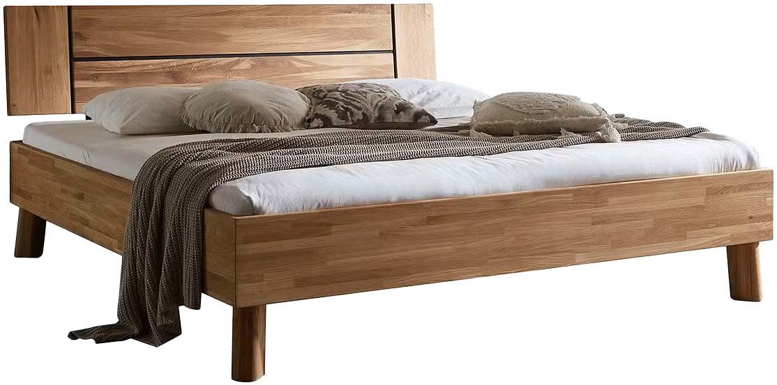 Home affaire Massivholzbett Chavot II, wahlweise in Kernbuche oder Wildeich günstig online kaufen