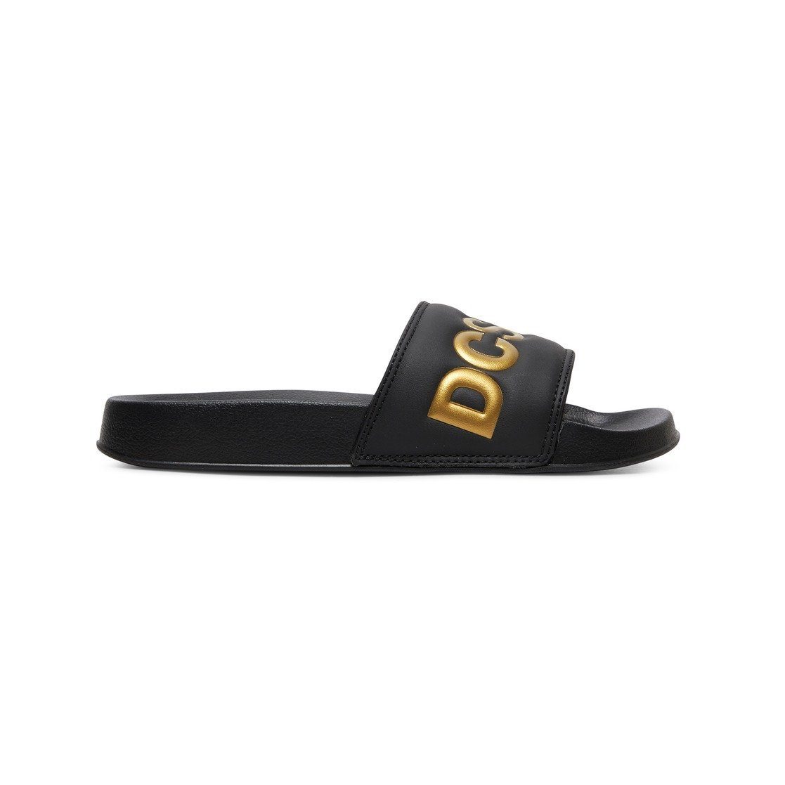 SE Sandale Slides Shoes DC DC Black/Gold