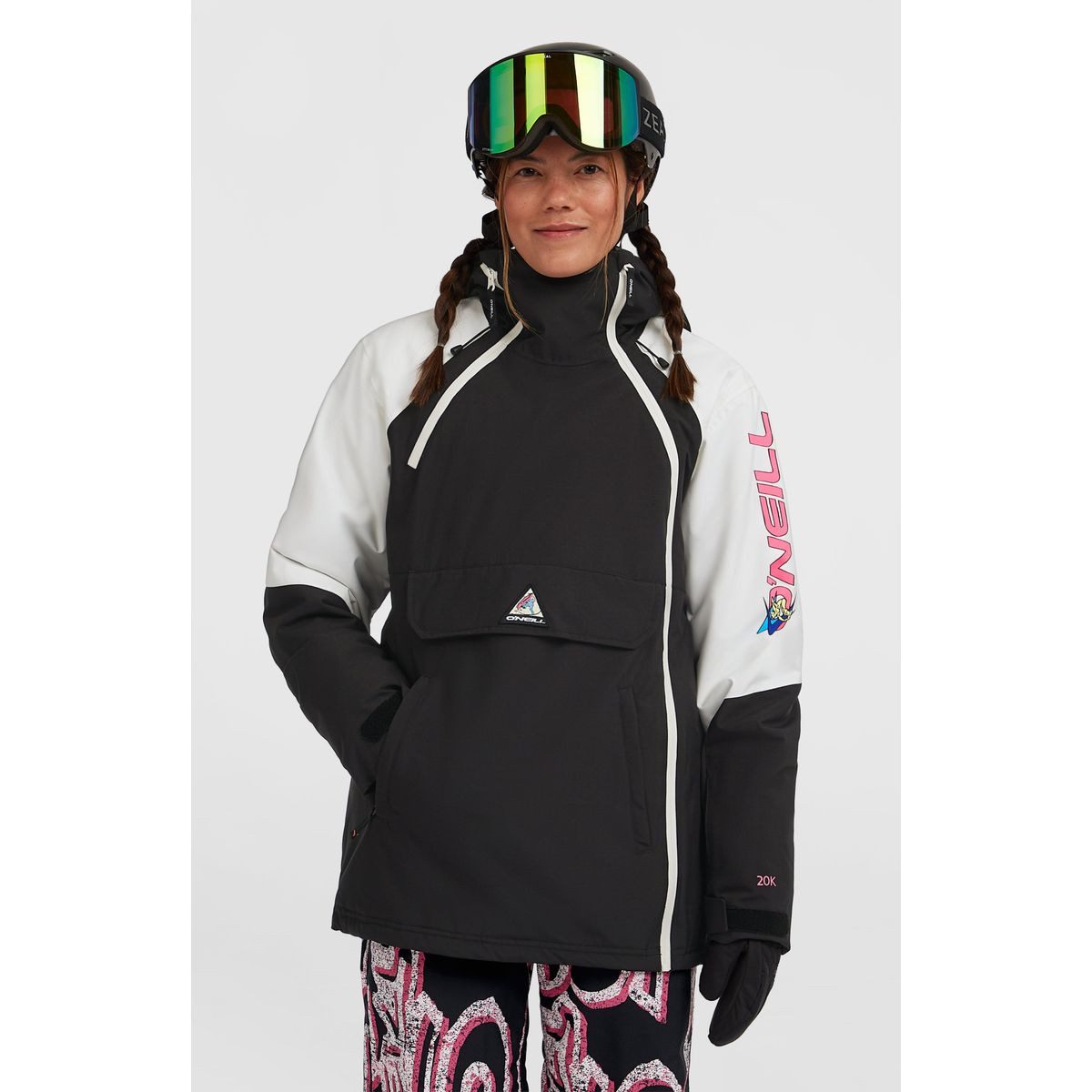 O'Neill Skijacke Fwc'play Asymmetric Snow Jacket Stilvolle Damen-Skijacke mit innovativer Technologie und nachhaltiger