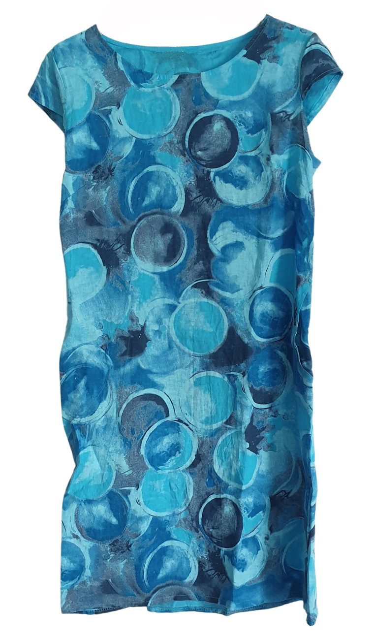 Charis Moda A-Linien-Kleid Leinenkleid Sommerkleid Belli günstig online kaufen