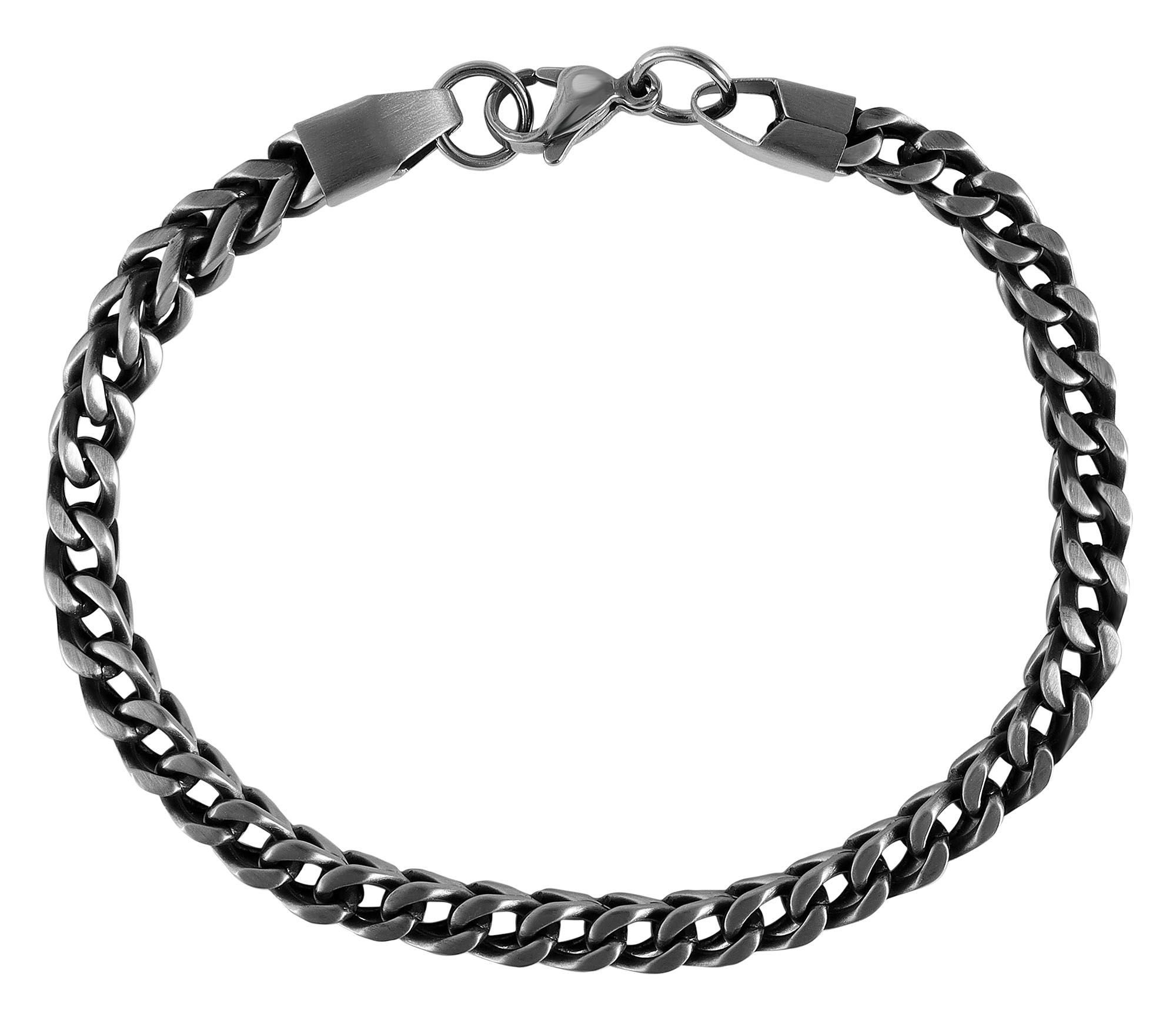 Armband Armband – Panzerarmband aus Edelstahl 18 cm