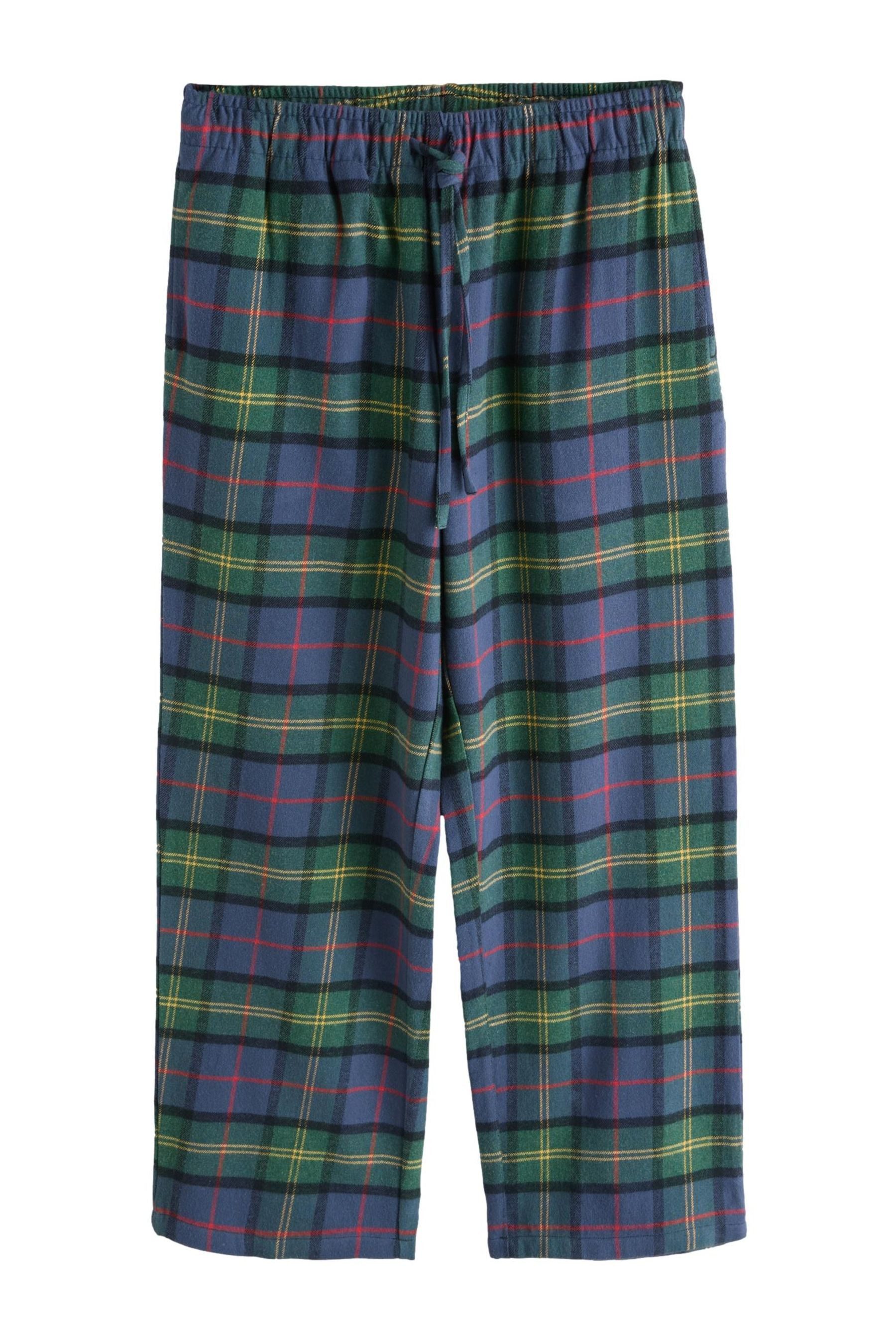 Pyjamahose Lange Signature Nova Fides Karo-Schlafanzughose