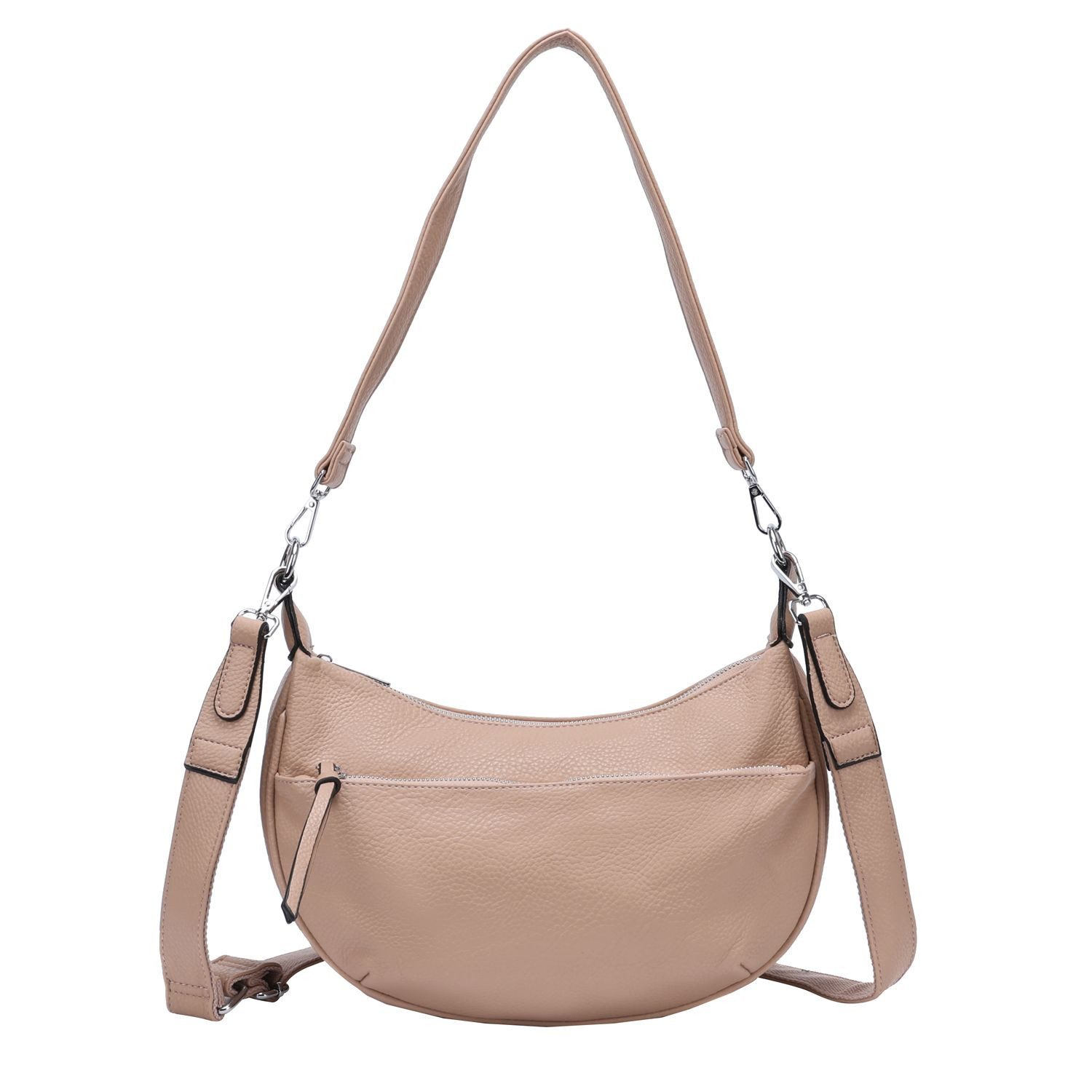 Schultertasche Damen Tasche Crossbody MOON Hobo Bag CrossOver Umhängetasche Body Bag