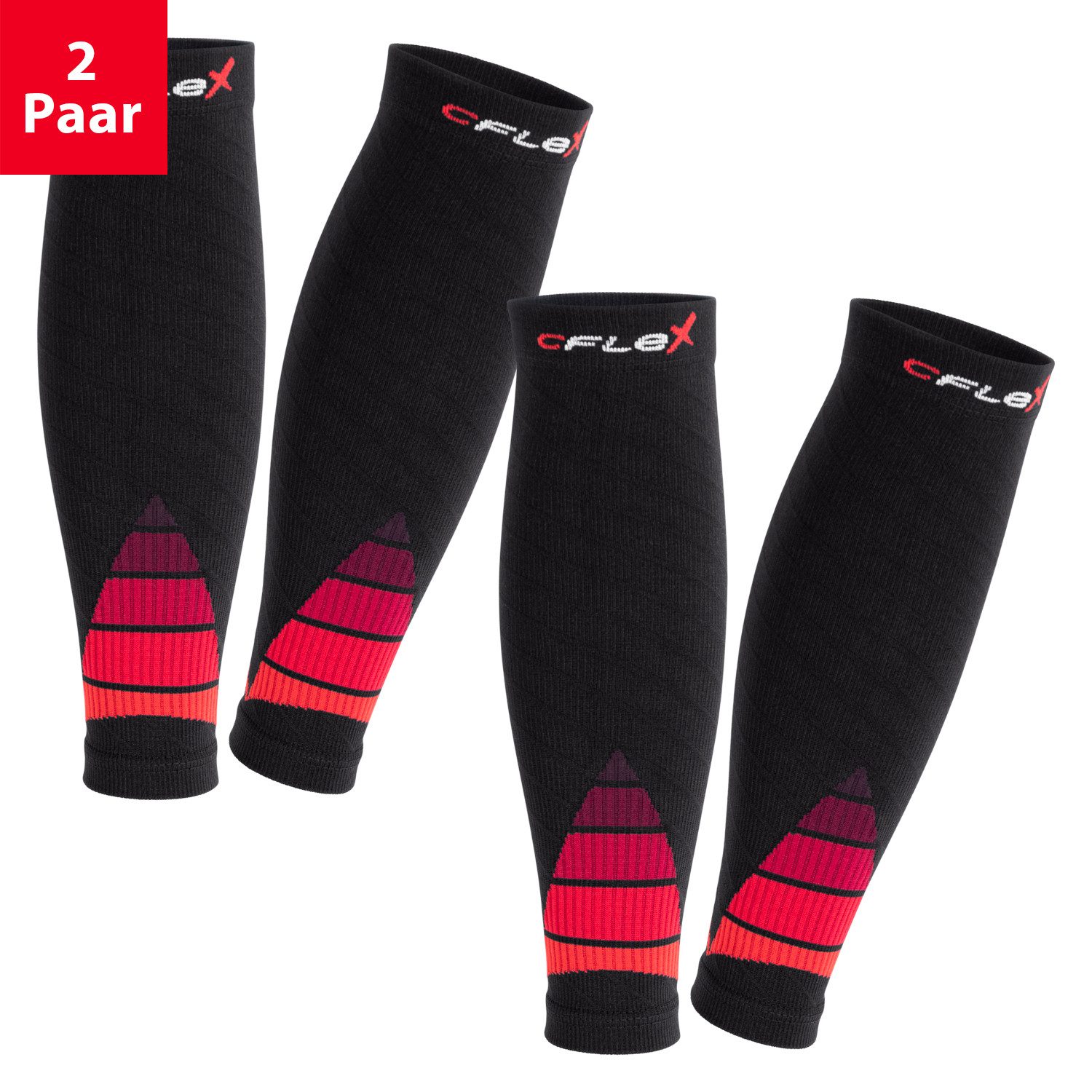 CFLEX Stütz-Stulpen Sport Running Stulpen mit Kompression (1 Paar oder 2 Paar)