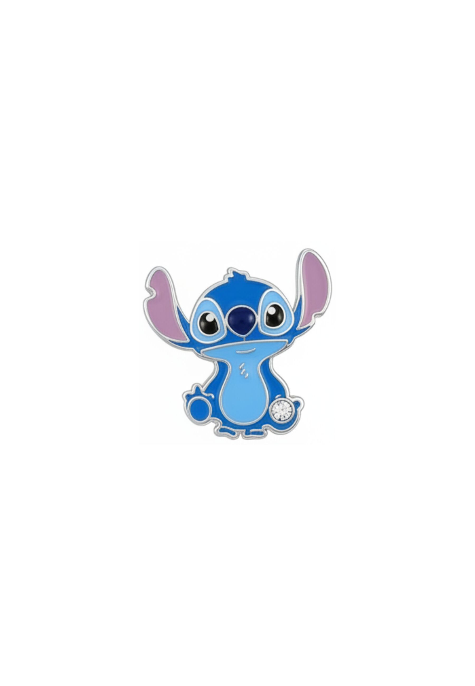 Disney Paar Ohrstecker Silberbeschichtete Stitch Ohrstecker (Set) – Bild 2 von 4