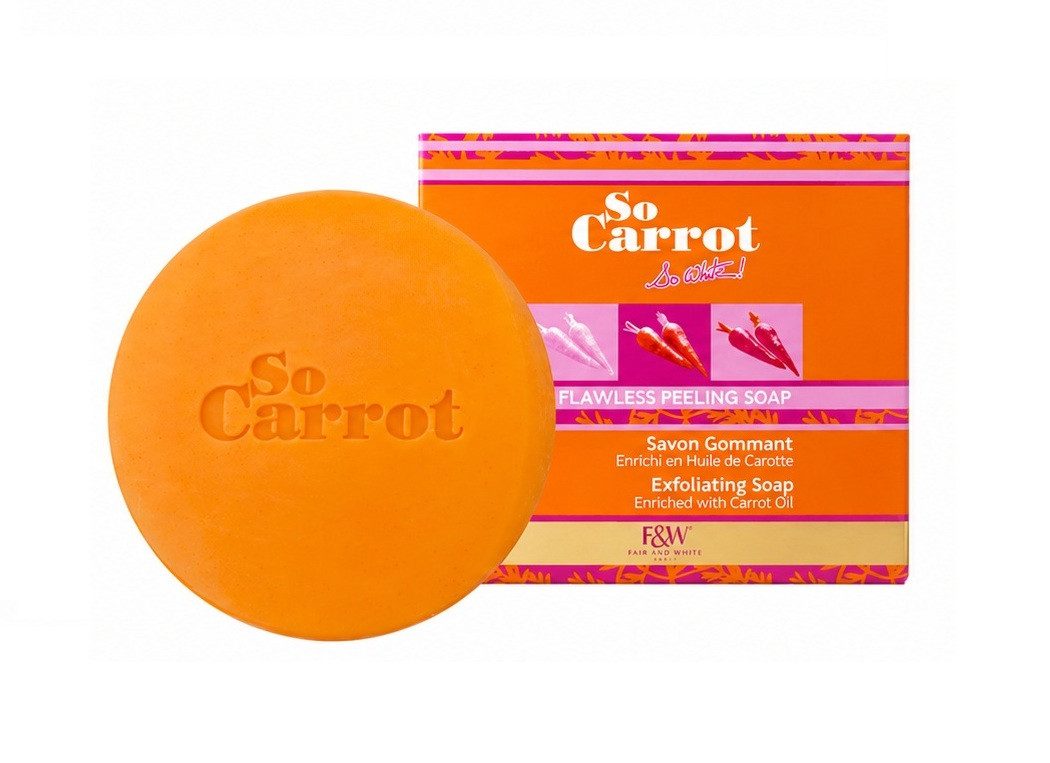 Fair & White Paris Handseife Fair & White So Carrot So White Peeling Soap 200g