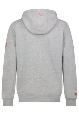 Eight2Nine Hoodie Sweathoodie mit Küstenprint