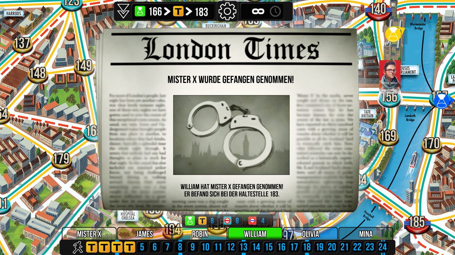 Scotland Yard Nintendo Switch