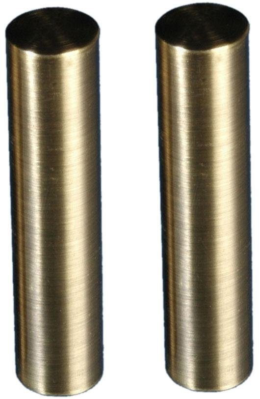 Liedeco Gardinenstangen-Endstück Signum, Gardinen, (Set, 2-St), für Gardinenstangen Ø 16 mm