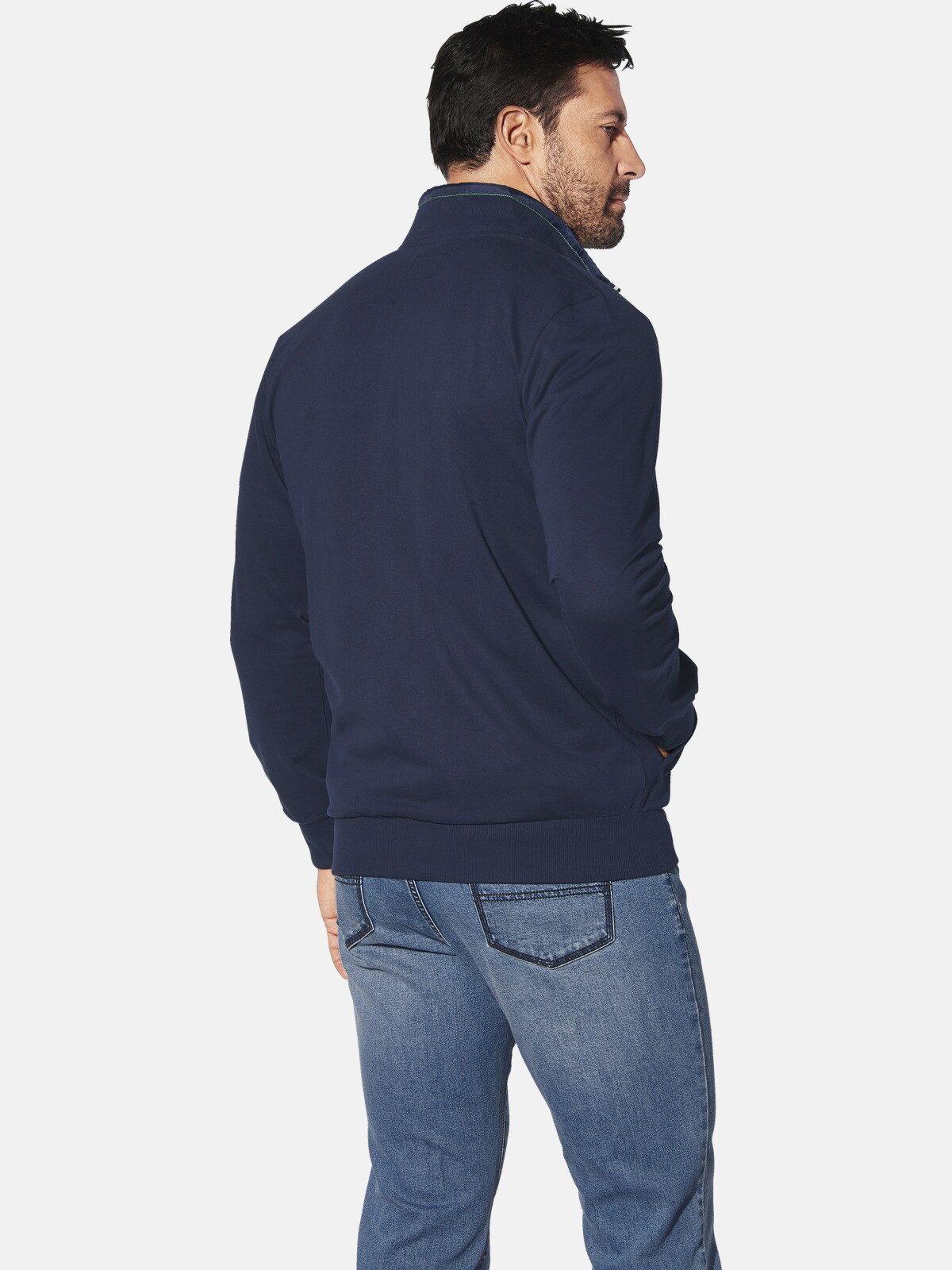 Jan Vanderstorm Sweatjacke JAVALD mit seitlichen günstig online kaufen