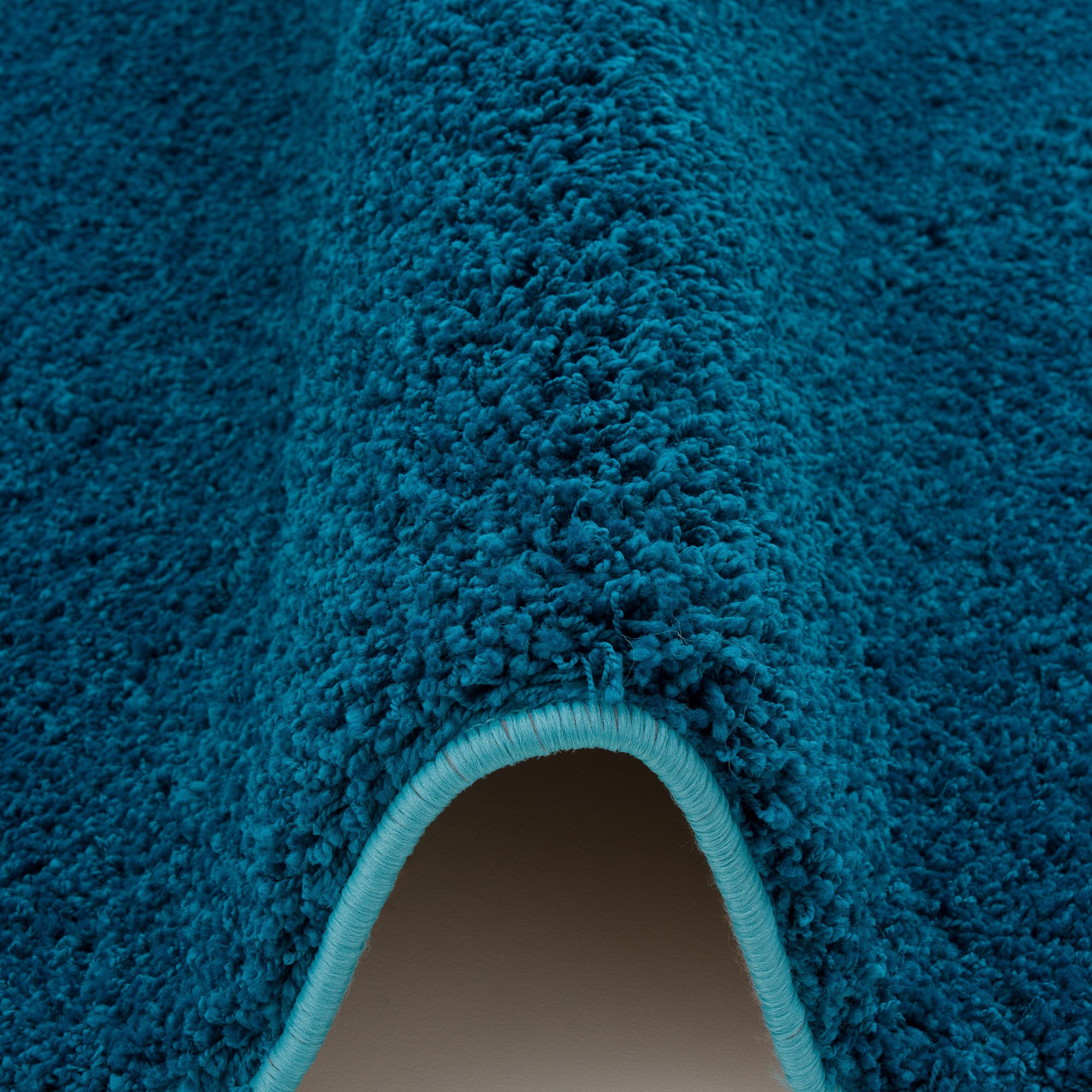 Snapstyle Hochflor-Teppich Luxus Hochflor Langflor Teppich Milano Rund, Rund, Höhe: 43 mm
