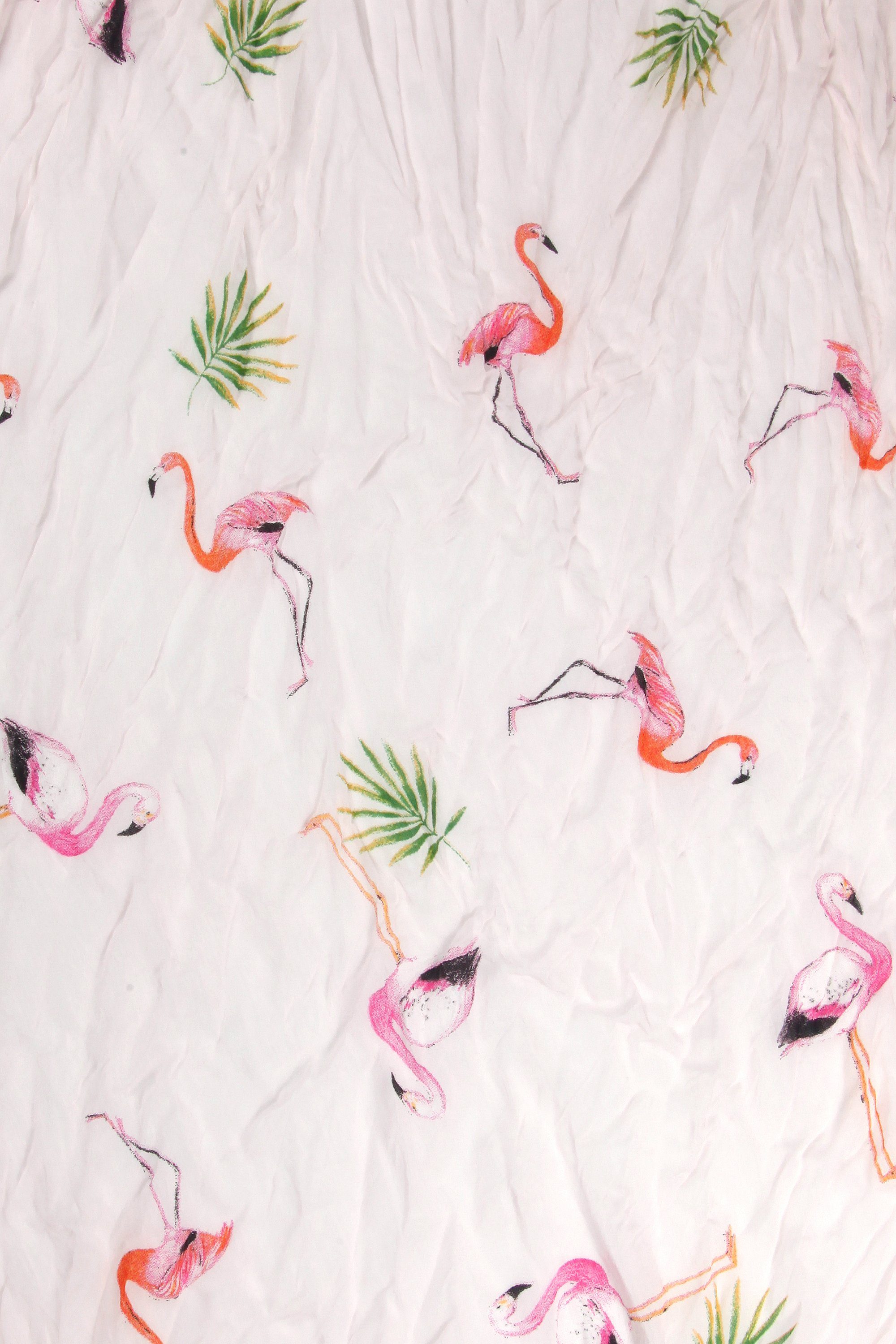 Aluna, rose COLLEZIONE mit Flamingos (1-St), ALESSANDRO Modeschal