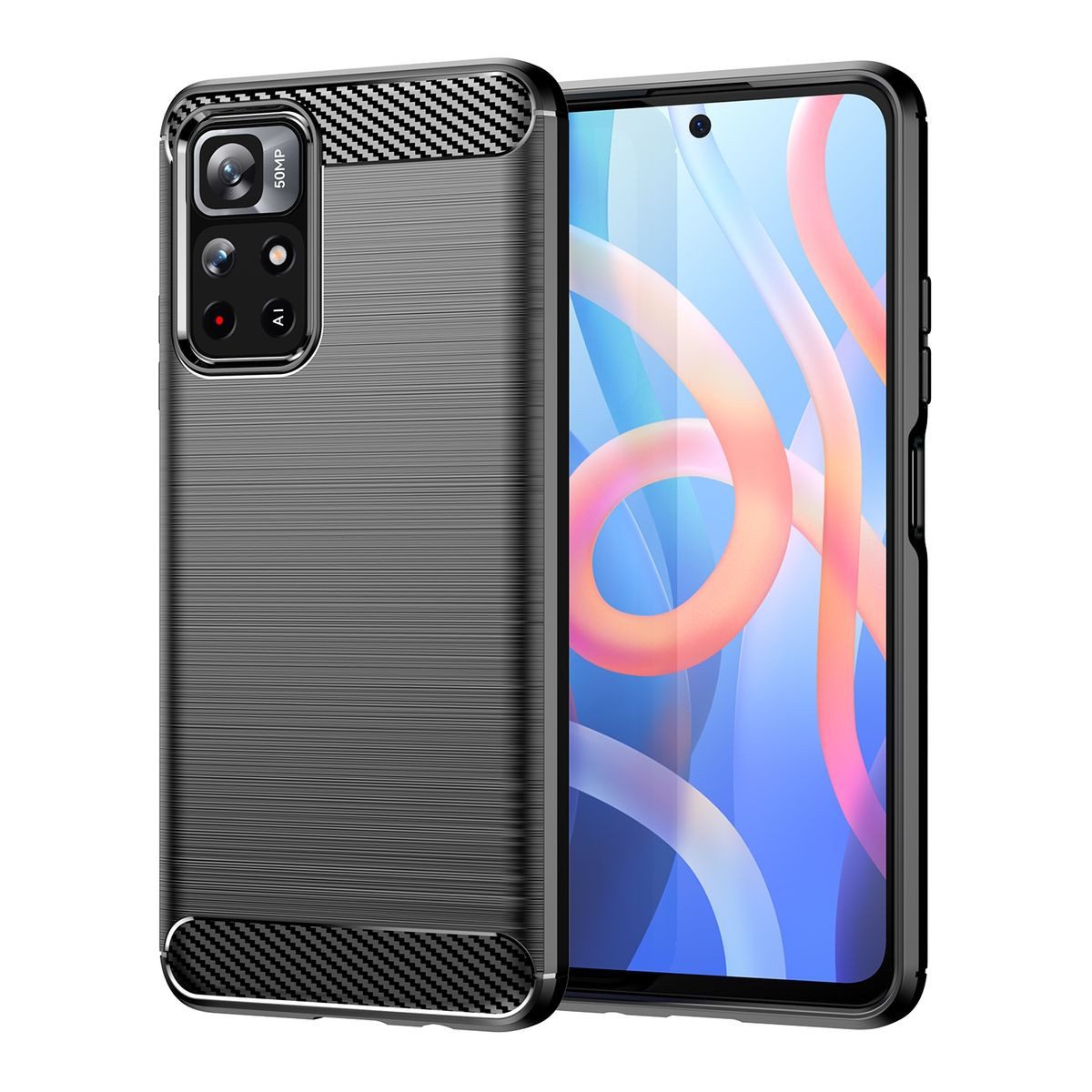 König Design Handyhülle Xiaomi Poco M4 Pro 5G, Schutzhülle Case Cover Backcover Etuis Bumper