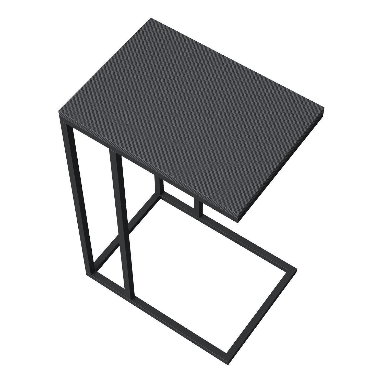 Beistelltisch MINECRAFT, Schwarz, Metallgestell, B 40 x H 60 x T 29 cm günstig online kaufen